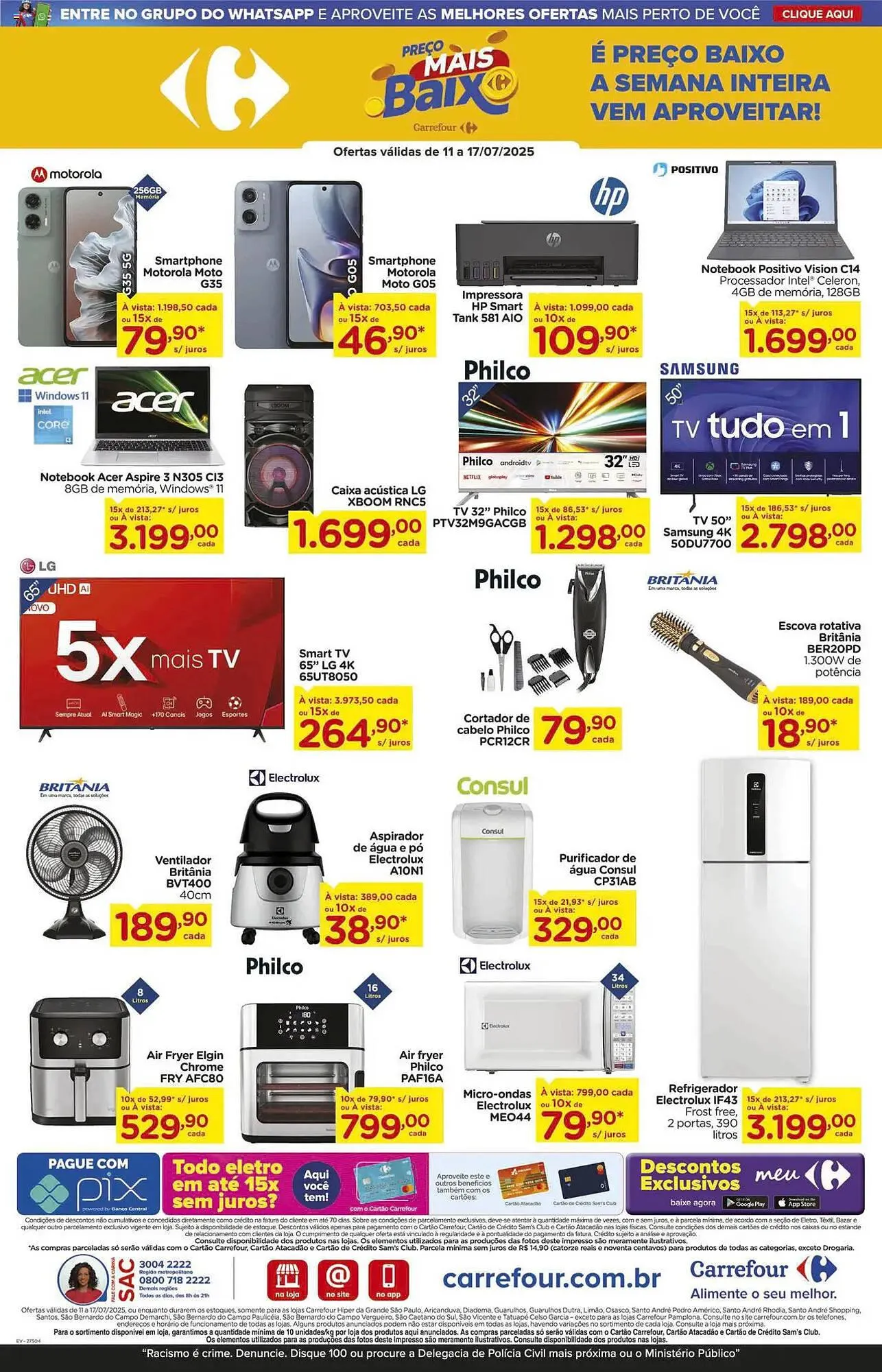 Encarte de Catálogo Carrefour 11 de julho até 17 de julho 2025 - Pagina 12