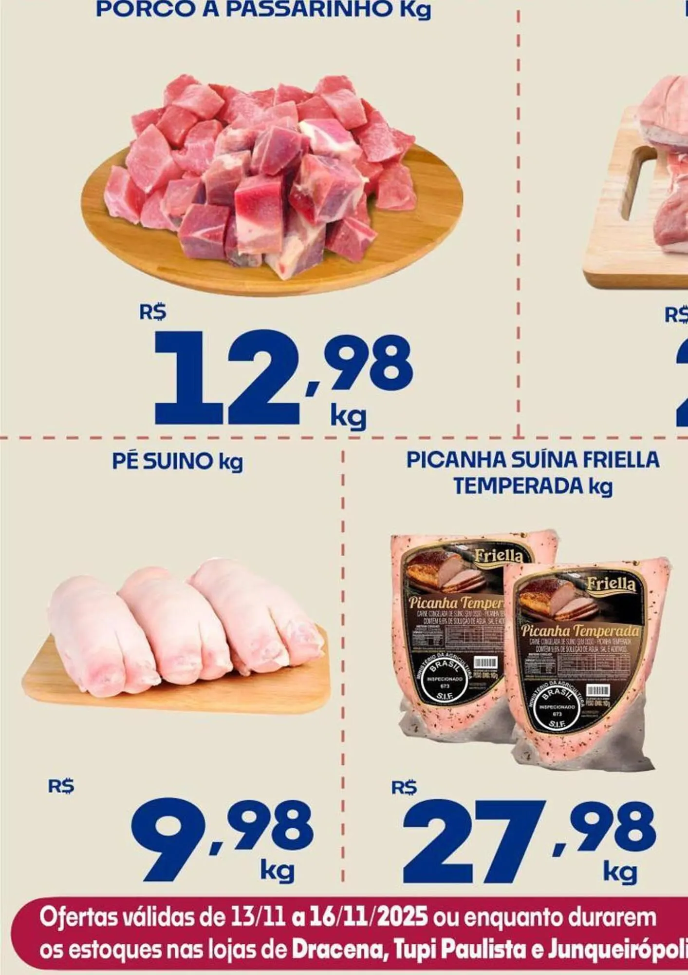 Encarte de Catálogo Supermercados Avenida 13 de novembro até 16 de novembro 2025 - Pagina 1