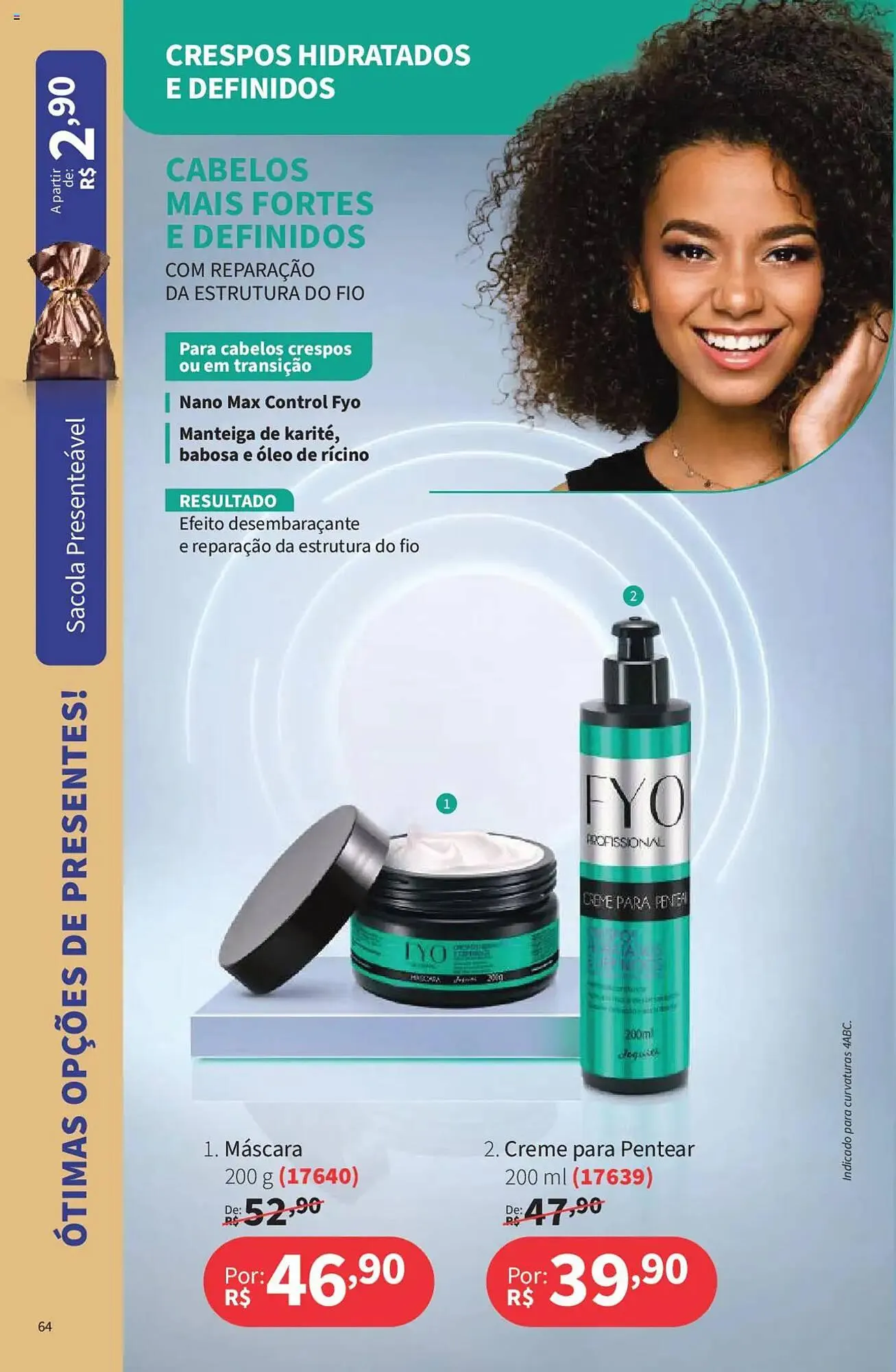 Encarte de Catálogo Jequiti 19 de junho até 17 de julho 2025 - Pagina 64