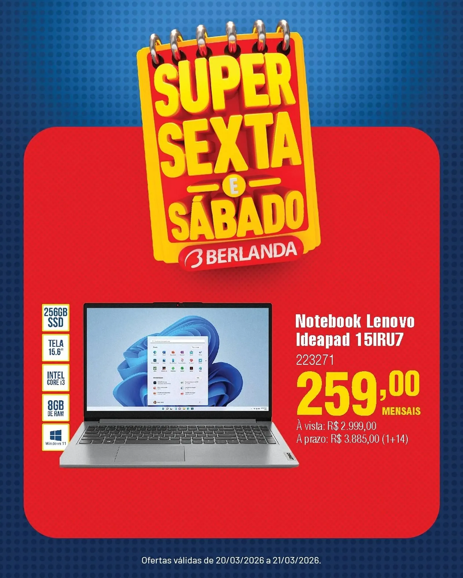 Encarte de Catálogo Berlanda 20 de março até 21 de março 2026 - Pagina 4