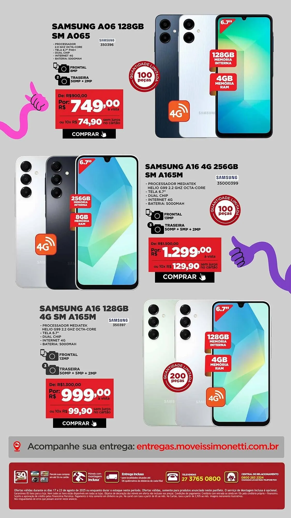 Encarte de Catálogo Móveis Simonetti 18 de agosto até 23 de agosto 2025 - Pagina 9