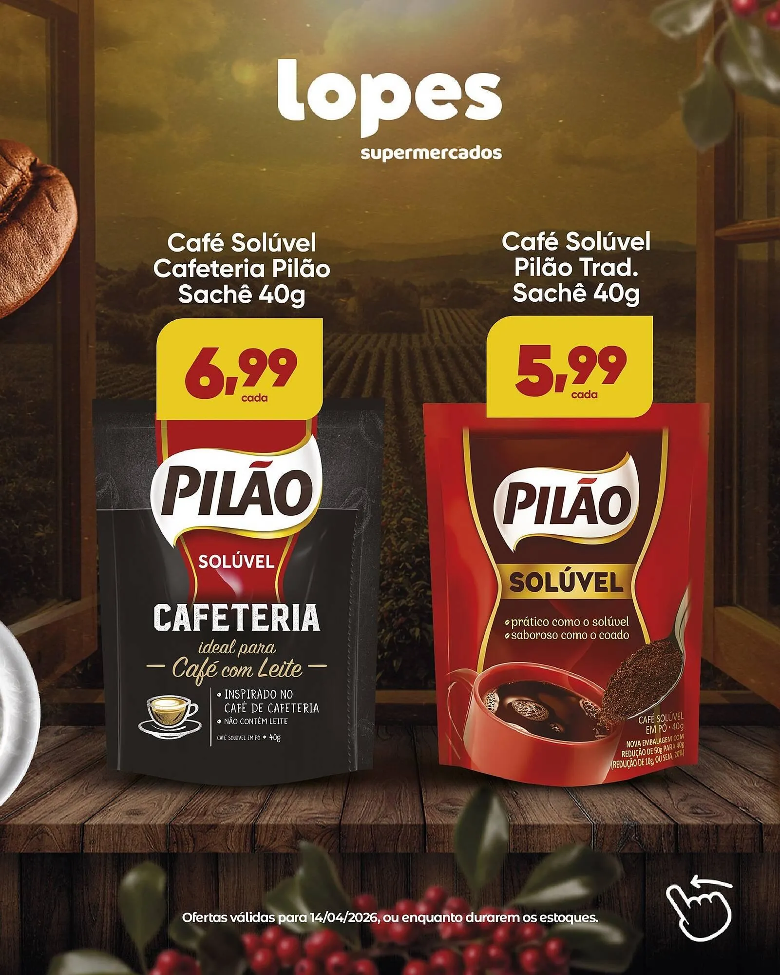 Encarte de Folheto Lopes Supermercados 14 de abril até 14 de abril 2026 - Pagina 2