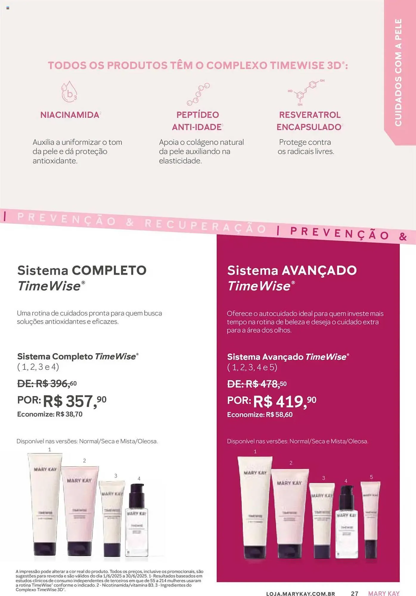 Encarte de Catálogo Mary Kay 1 de junho até 1 de julho 2025 - Pagina 27