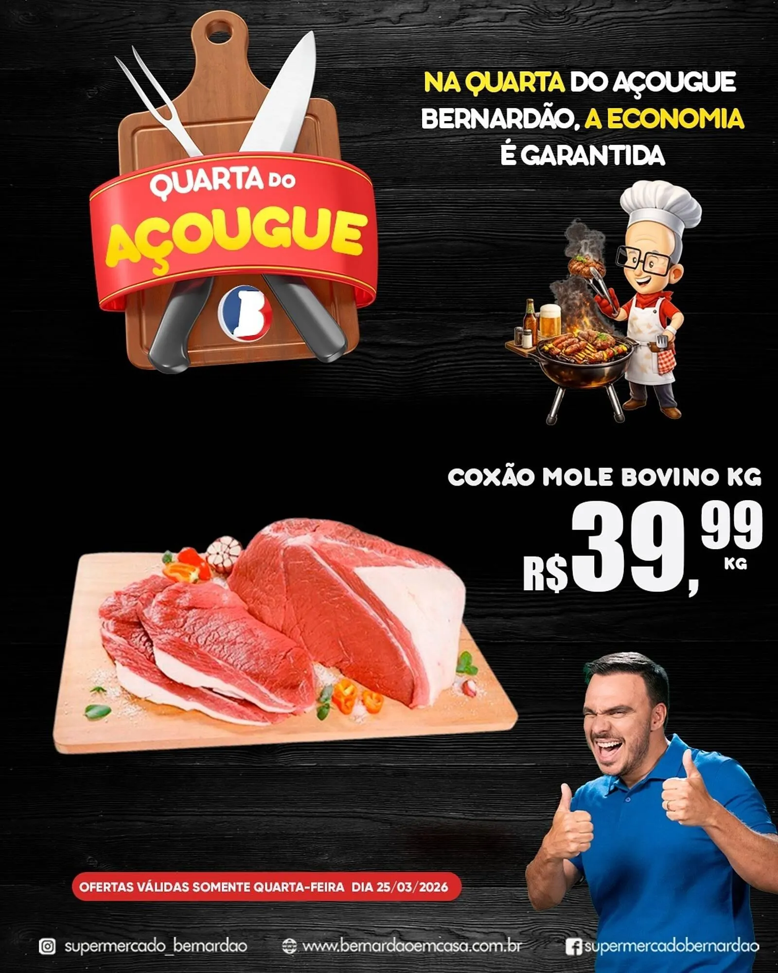 Encarte de Catálogo Supermercado Bernardão 25 de março até 25 de março 2026 - Pagina 4