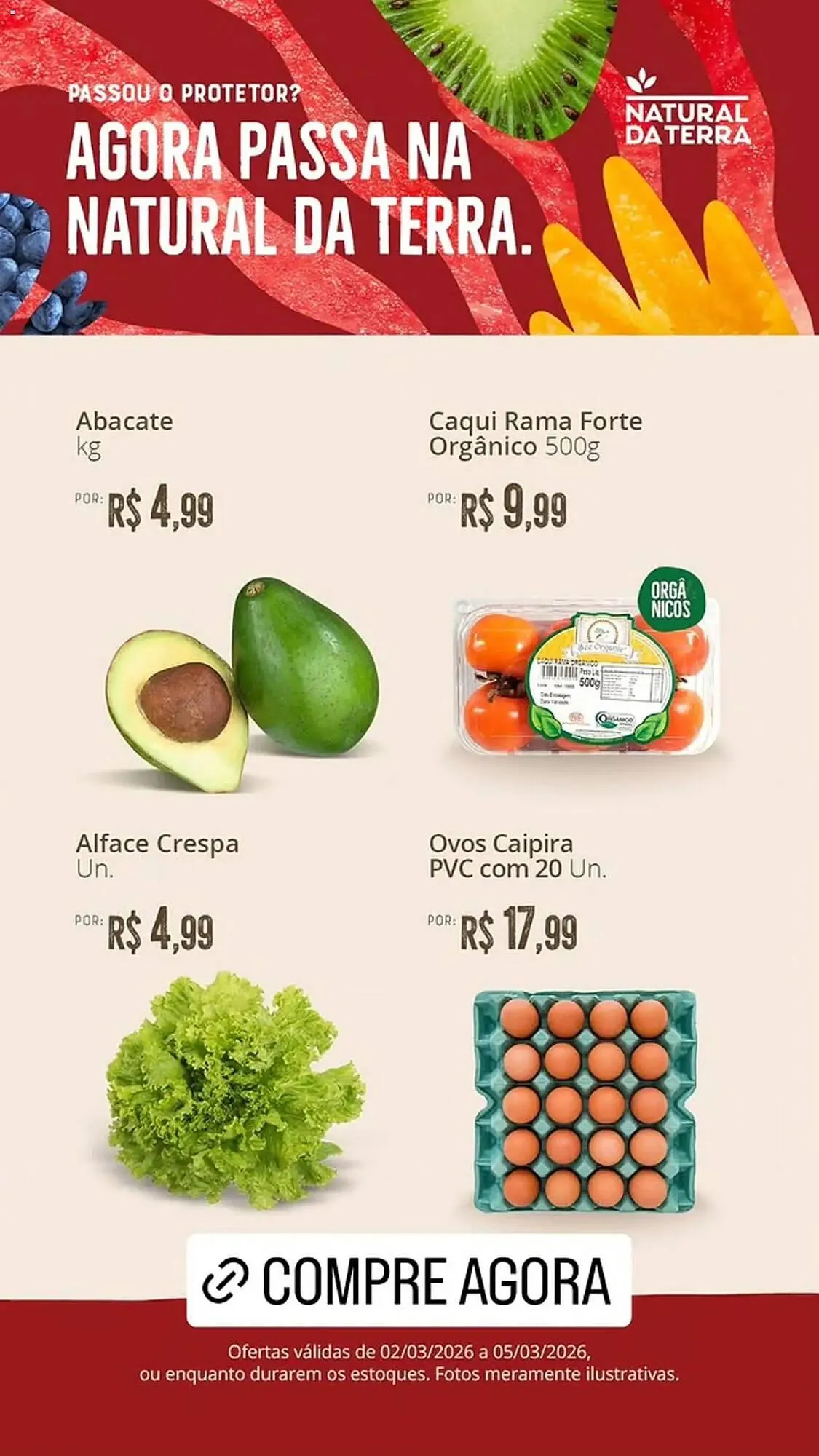 Encarte de Catálogo Natural da Terra 2 de março até 5 de março 2026 - Pagina 1