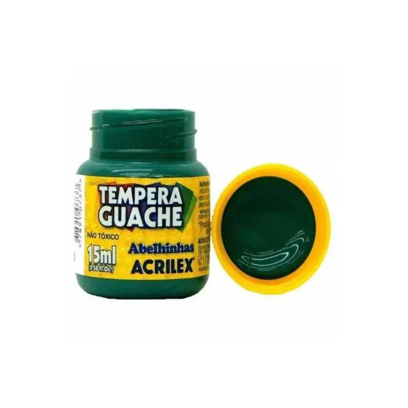 Tempera Guache Verde Bandeira 15ml - Acrilex