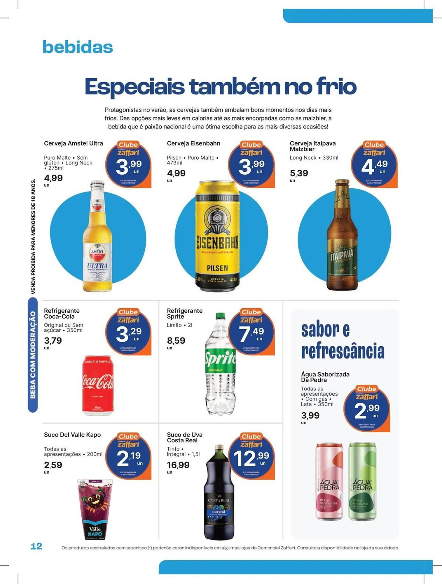 Encarte de Catálogo Comercial Zaffari 18 de junho até 29 de junho 2025 - Pagina 12