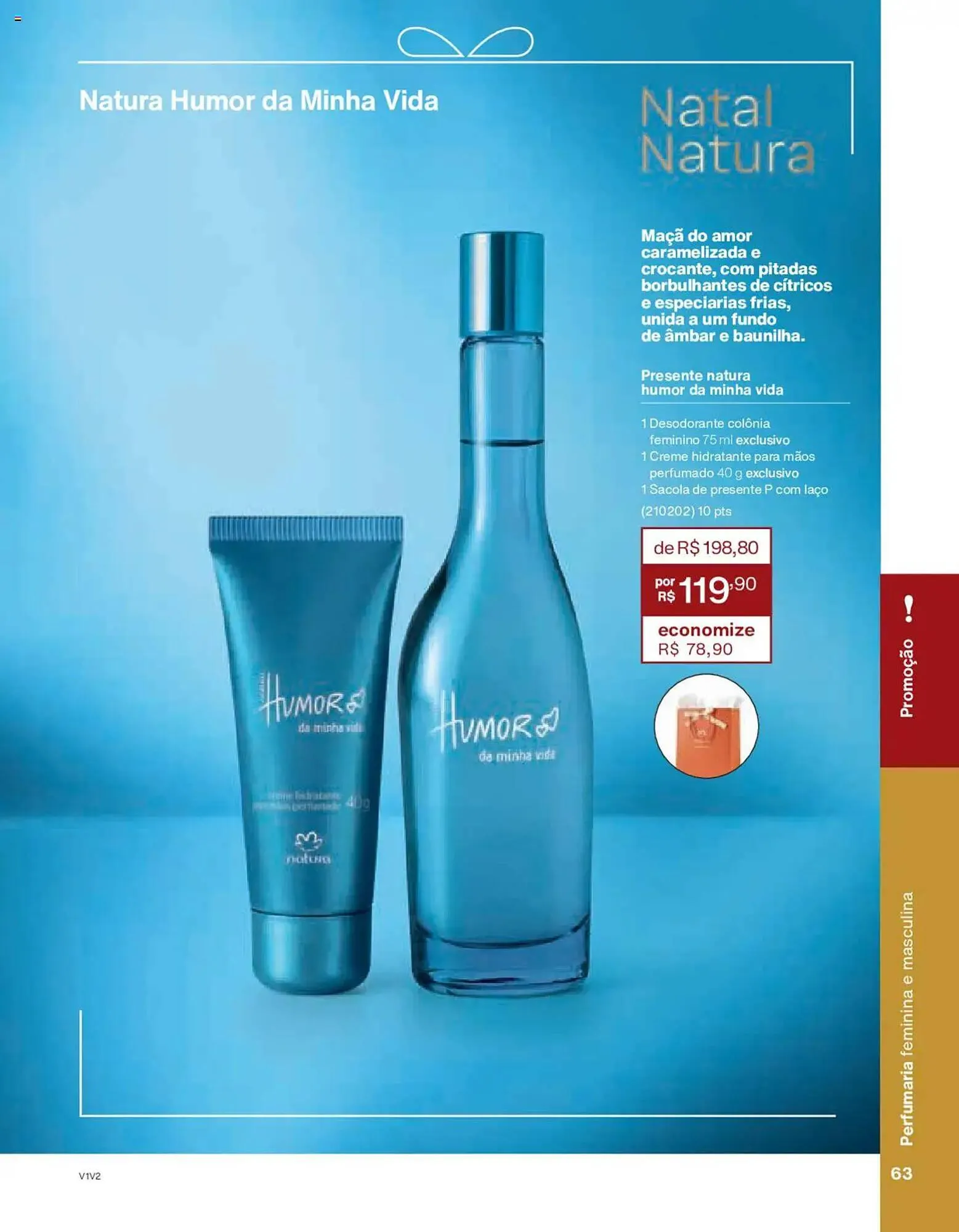 Encarte de Catálogo Natura 14 de outubro até 4 de novembro 2025 - Pagina 63