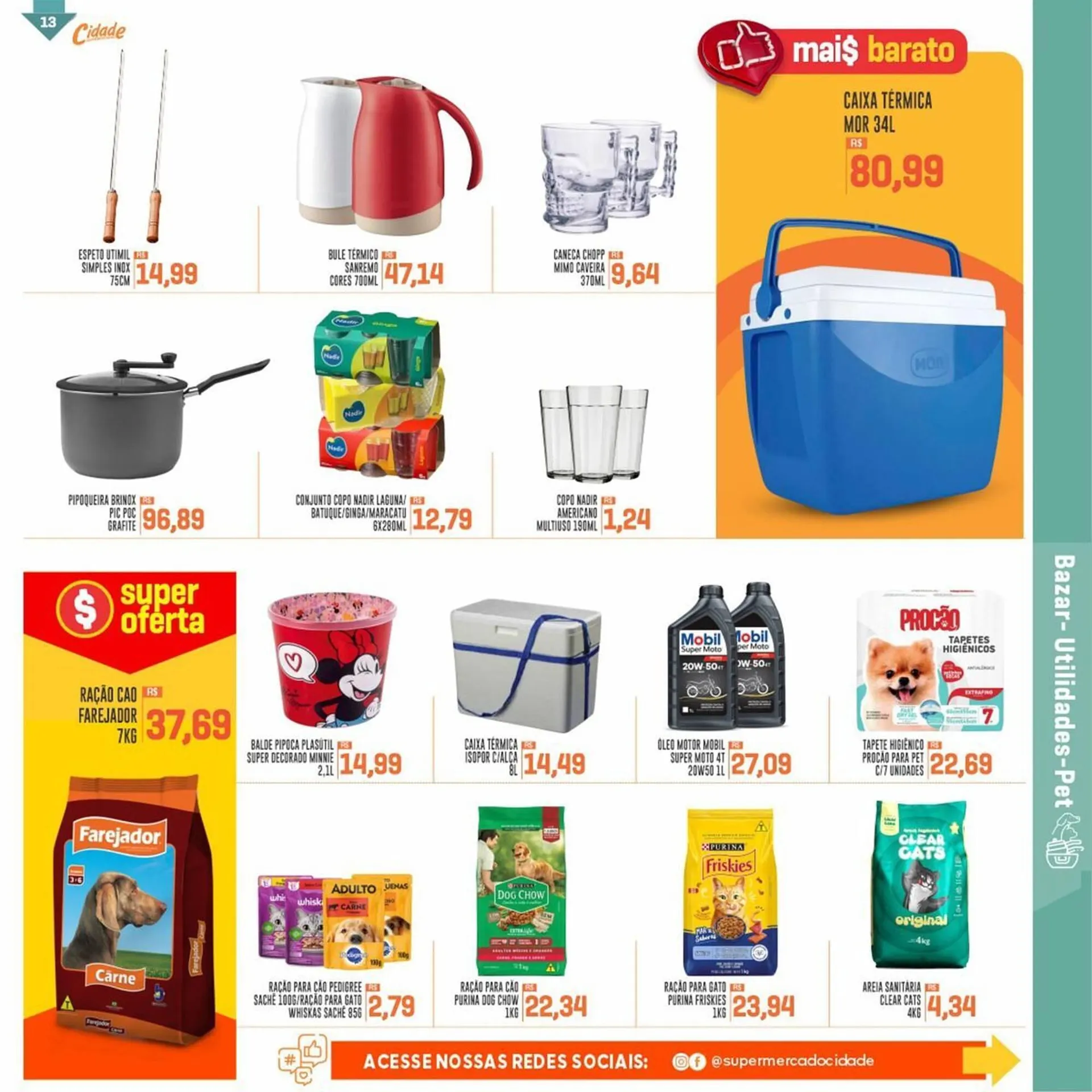 Encarte de Catálogo Cidade Supermercados 28 de maio até 18 de junho 2025 - Pagina 14