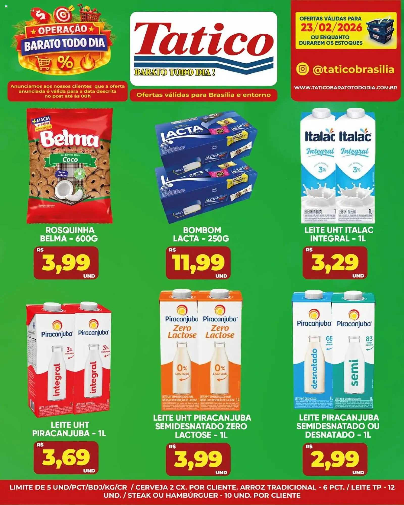 Encarte de Tabloide Tatico 23 de fevereiro até 23 de fevereiro 2026 - Pagina 5