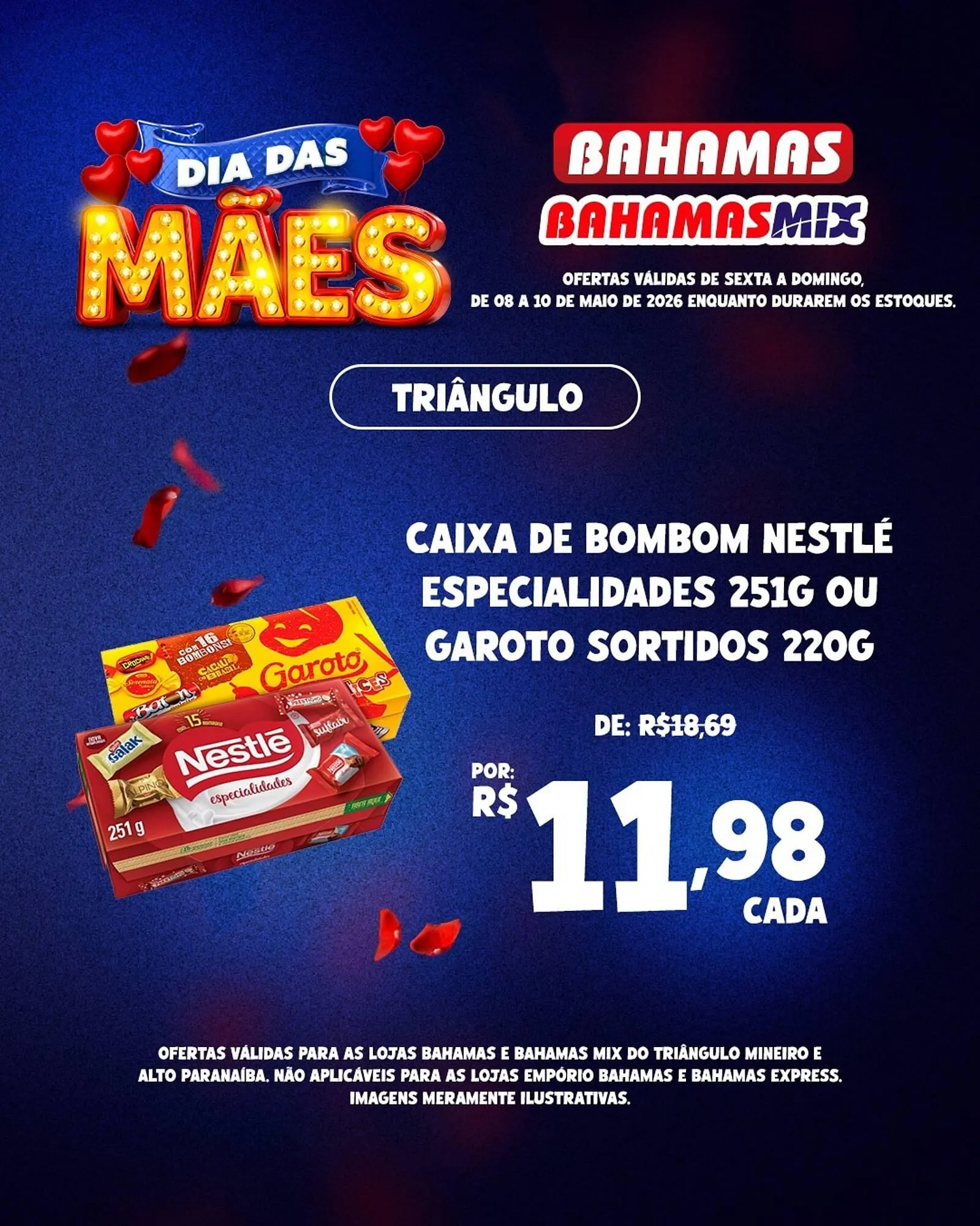 Encarte de Catálogo Bahamas Supermercados 8 de maio até 12 de maio 2026 - Pagina 1