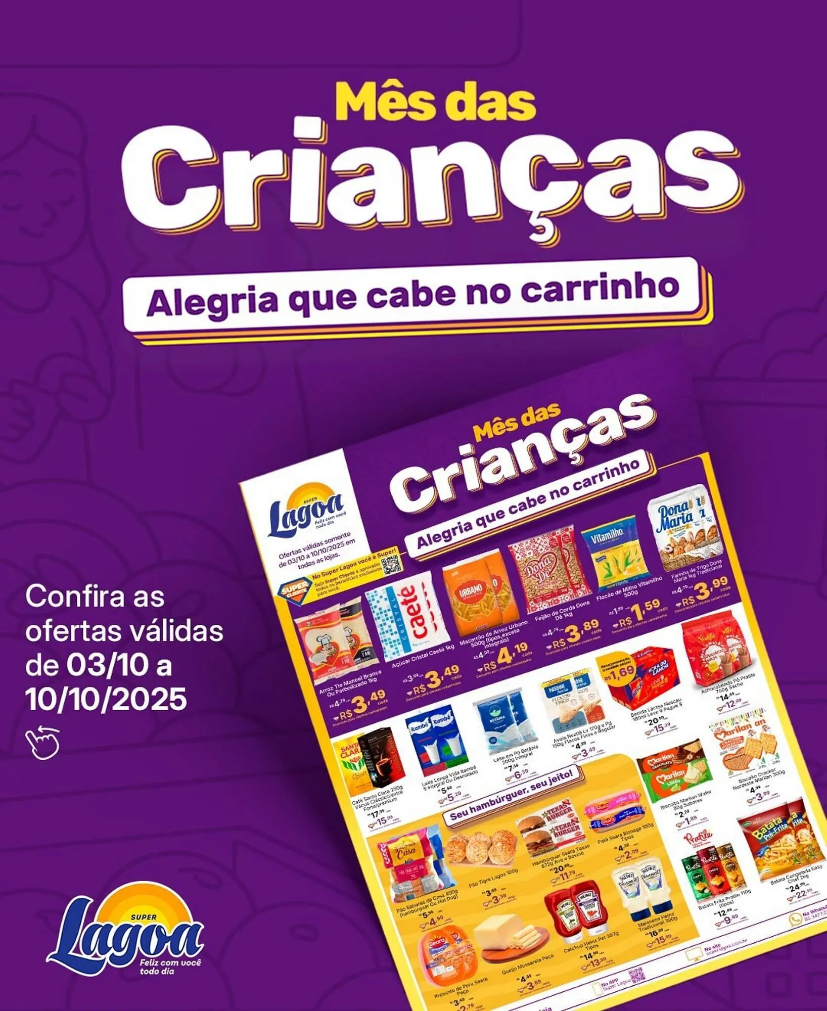 Encarte Super Lagoa - 1