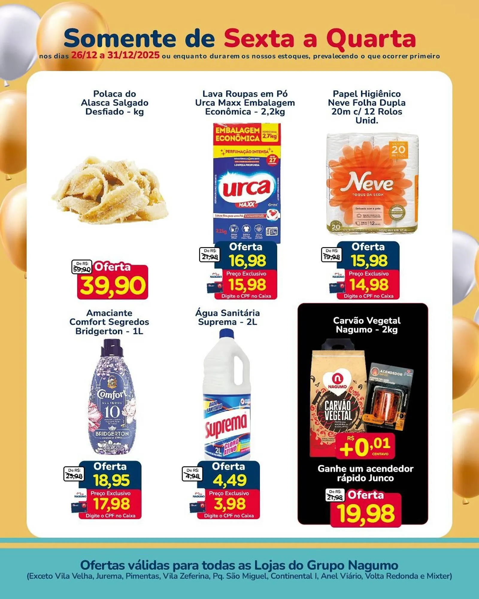 Encarte de Folheto Nagumo 26 de dezembro até 31 de dezembro 2025 - Pagina 4