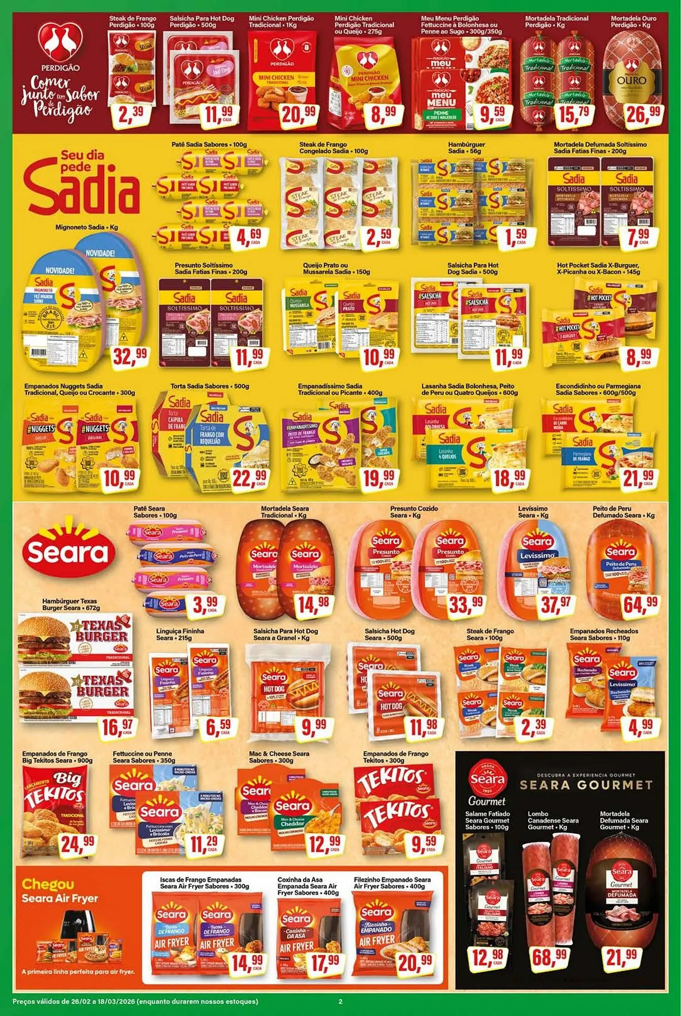 Encarte de Encarte Rede Supermarket 26 de fevereiro até 18 de março 2026 - Pagina 2