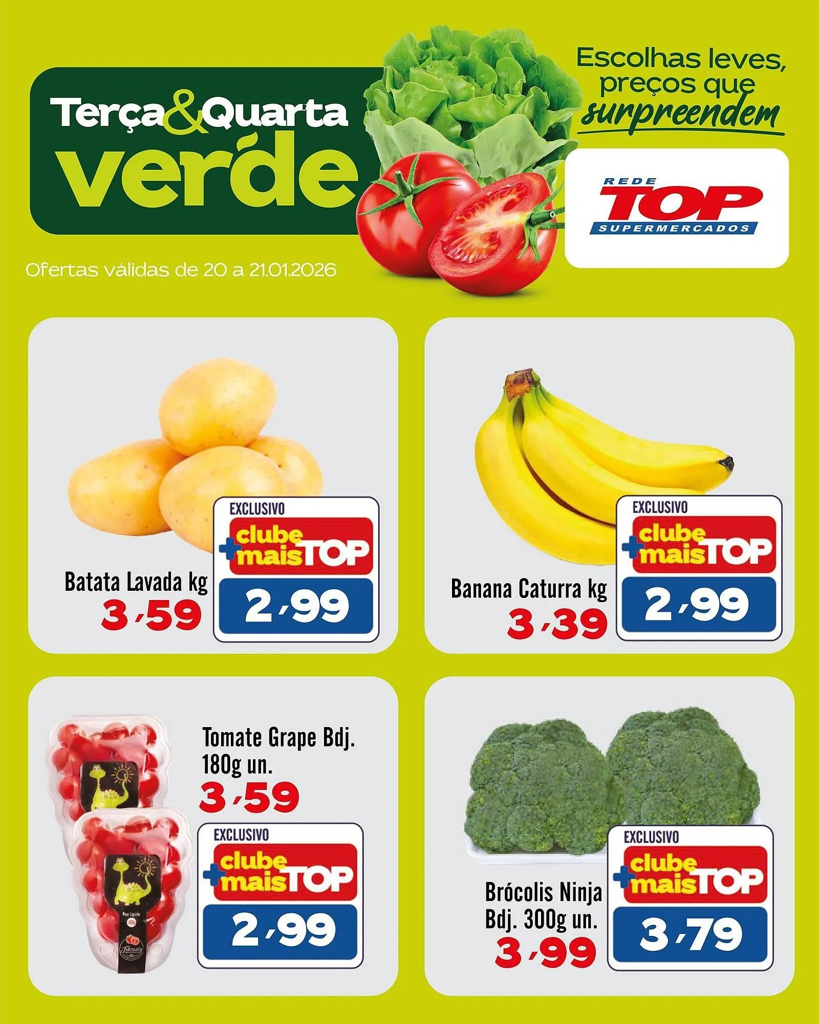 Encarte de Encarte Rede Top 19 de janeiro até 21 de janeiro 2026 - Pagina 1