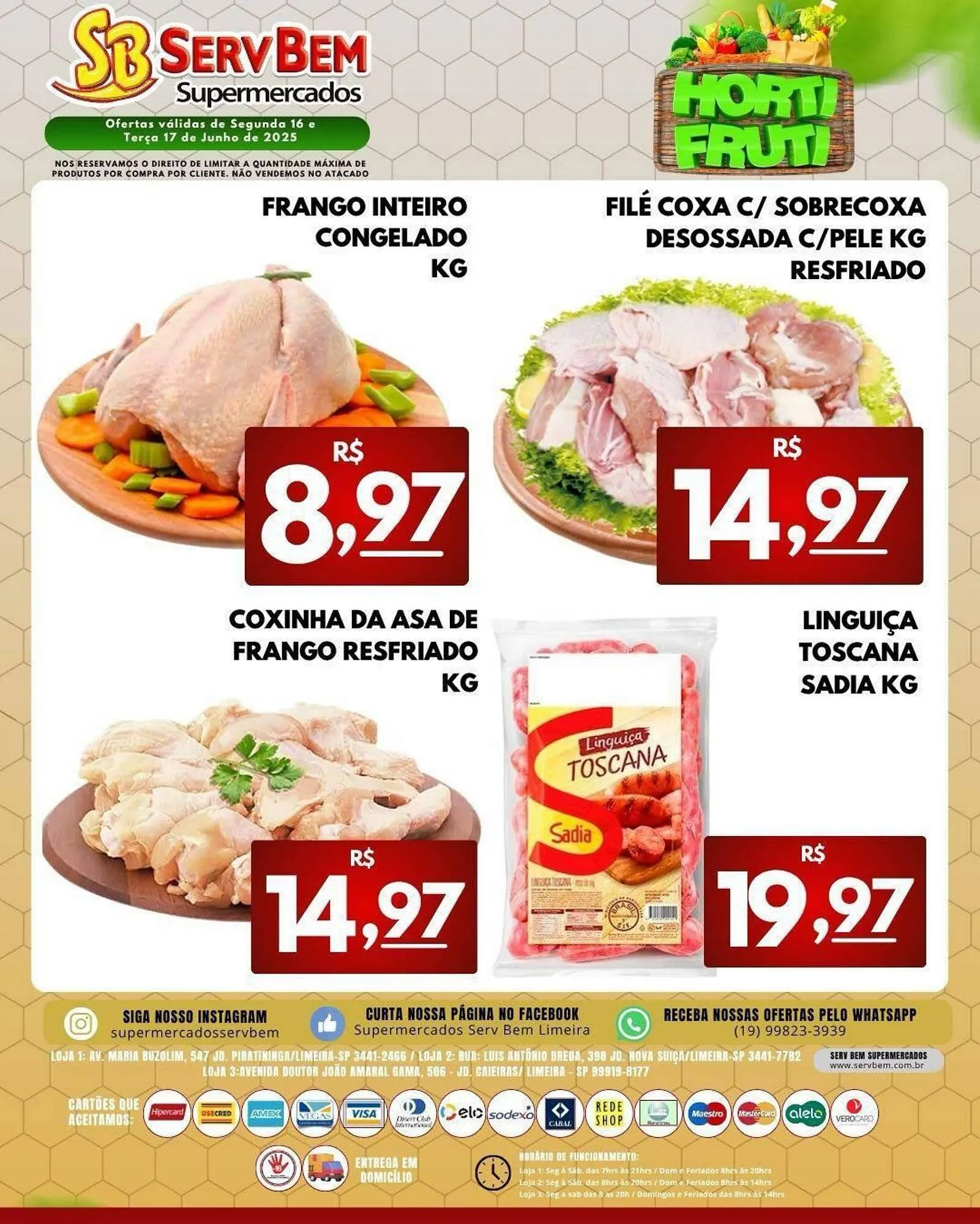 Encarte de Catálogo ServBem 16 de junho até 17 de junho 2025 - Pagina 3