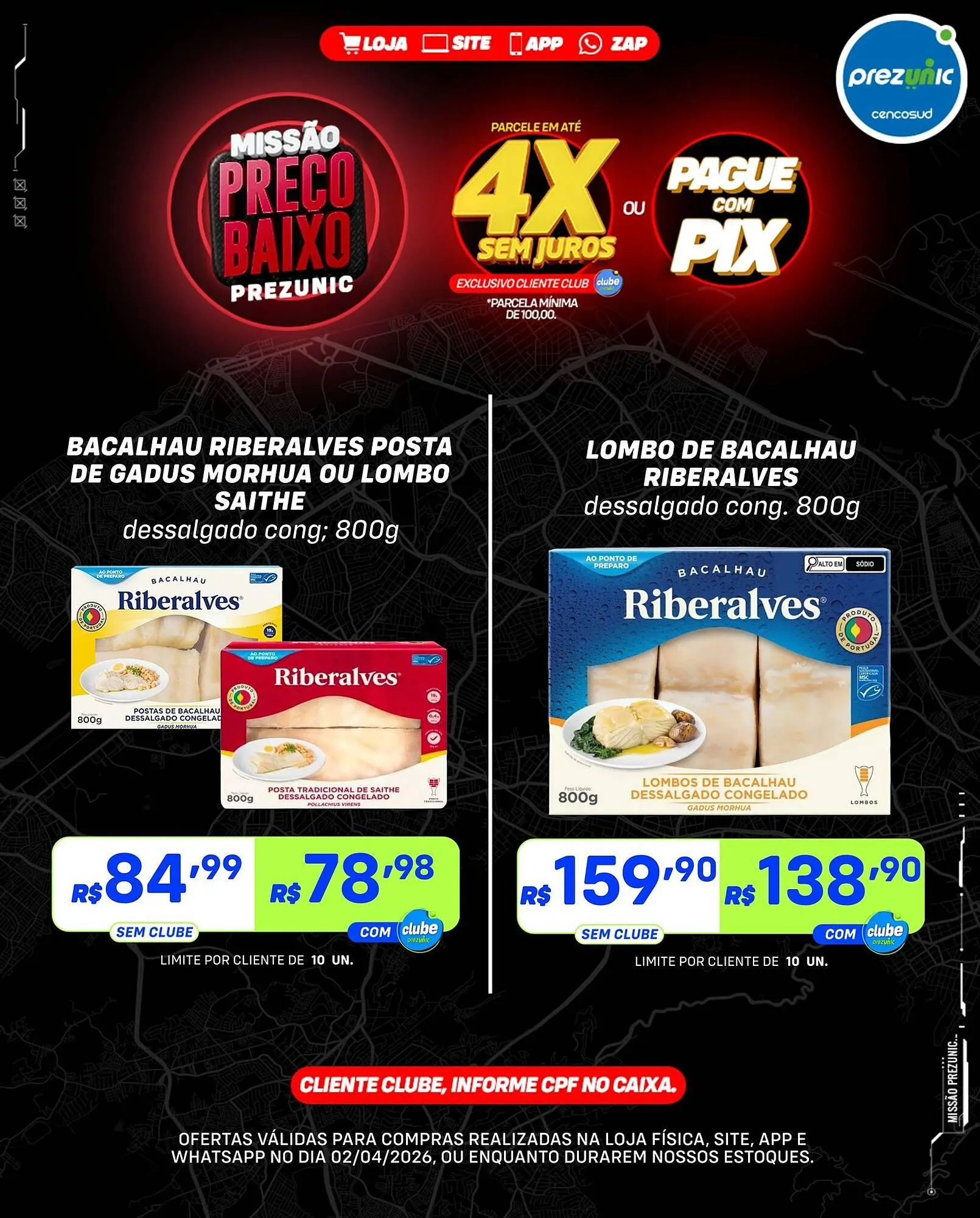 Encarte de Encarte Prezunic 2 de abril até 2 de abril 2026 - Pagina 2