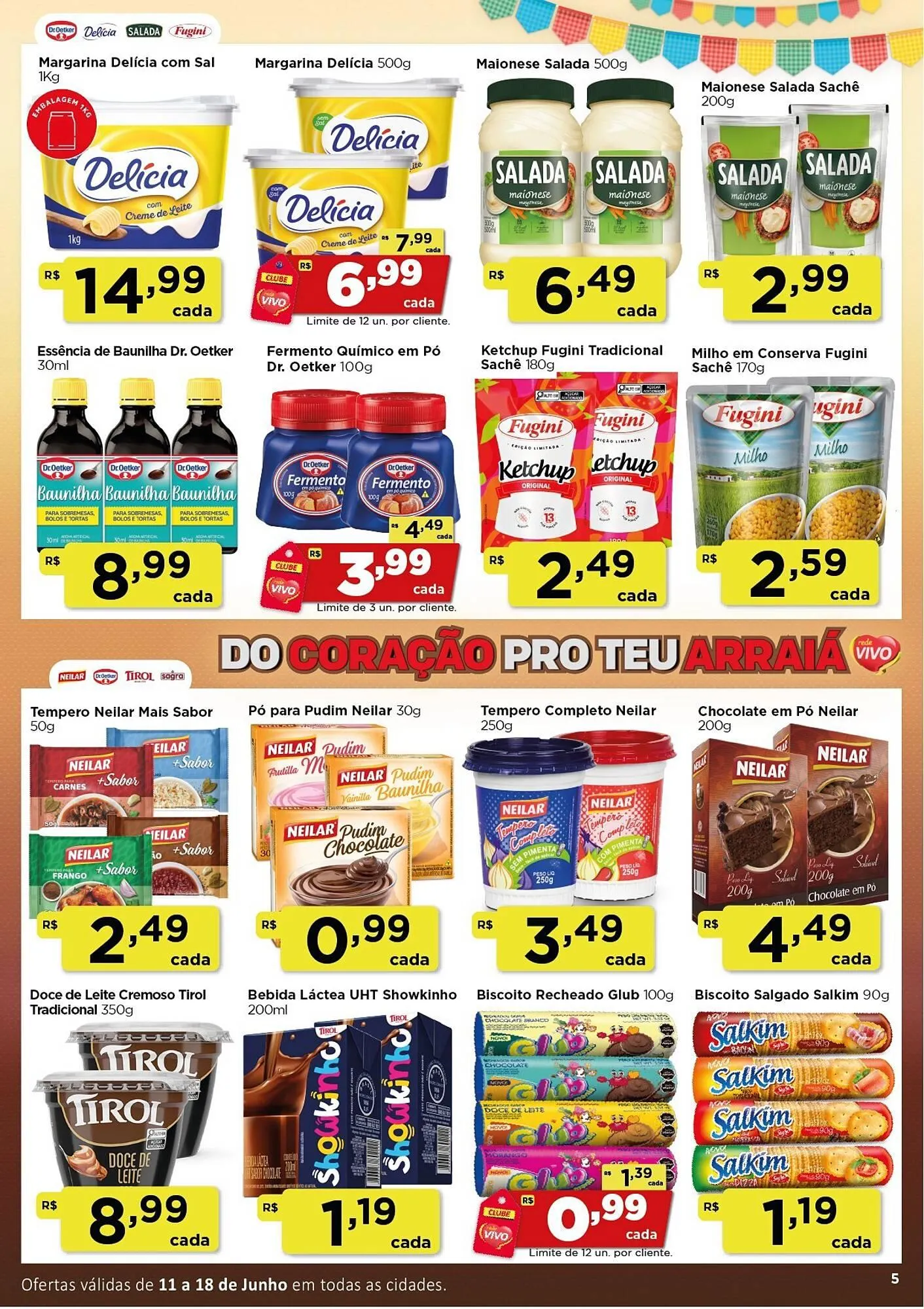 Encarte de Catálogo Rede Vivo 11 de junho até 18 de junho 2025 - Pagina 5