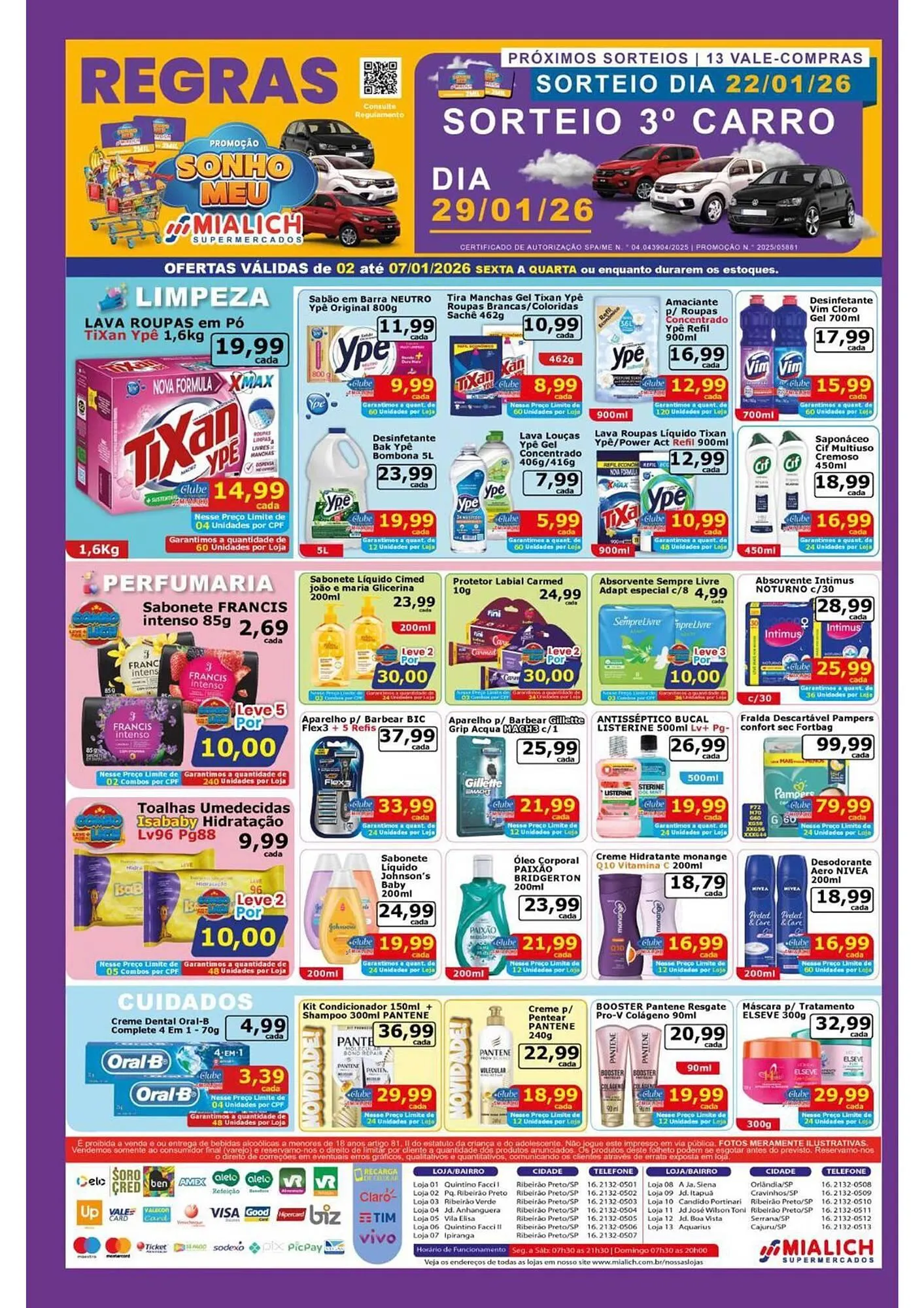 Encarte de Catálogo Mialich Supermercados 5 de janeiro até 7 de janeiro 2026 - Pagina 4