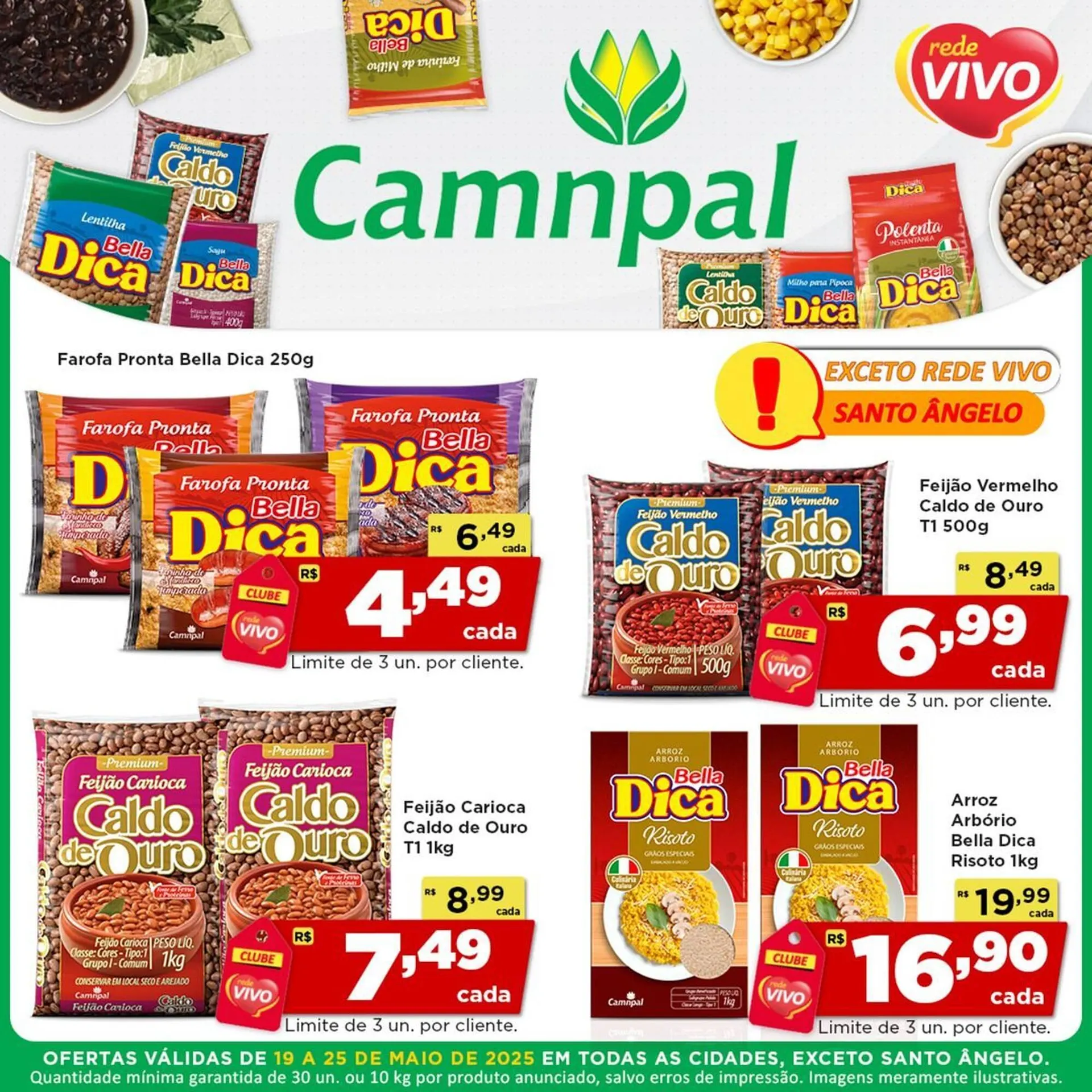 Encarte de Catálogo Rede Vivo 19 de maio até 25 de maio 2025 - Pagina 2