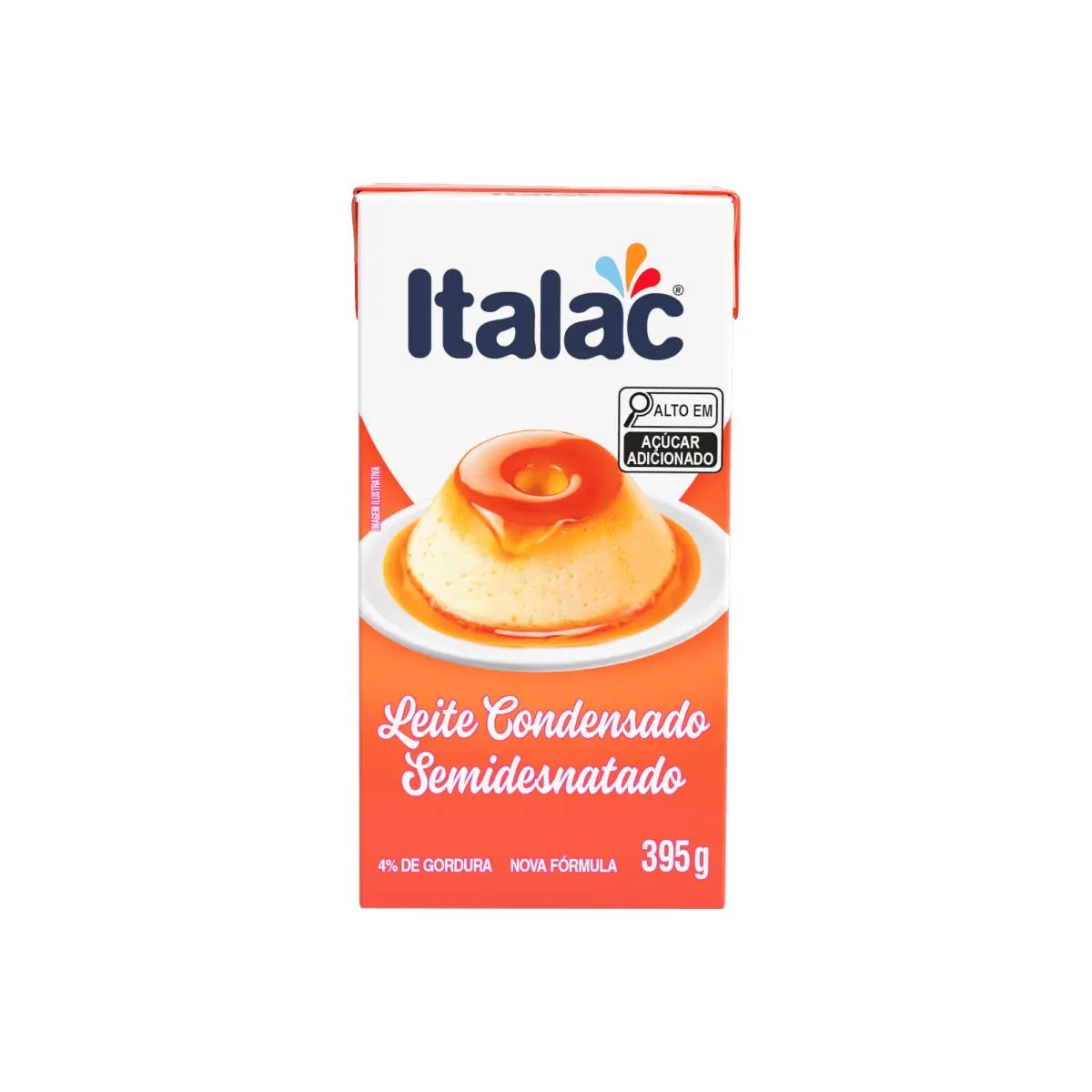 Leite Condensado Italac SemidesnatadoTetra Pak 395g