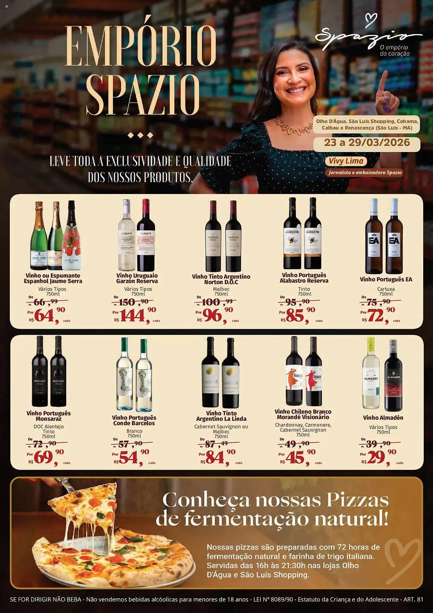 Encarte de Catálogo Supermercados Mateus 23 de março até 29 de março 2026 - Pagina 1