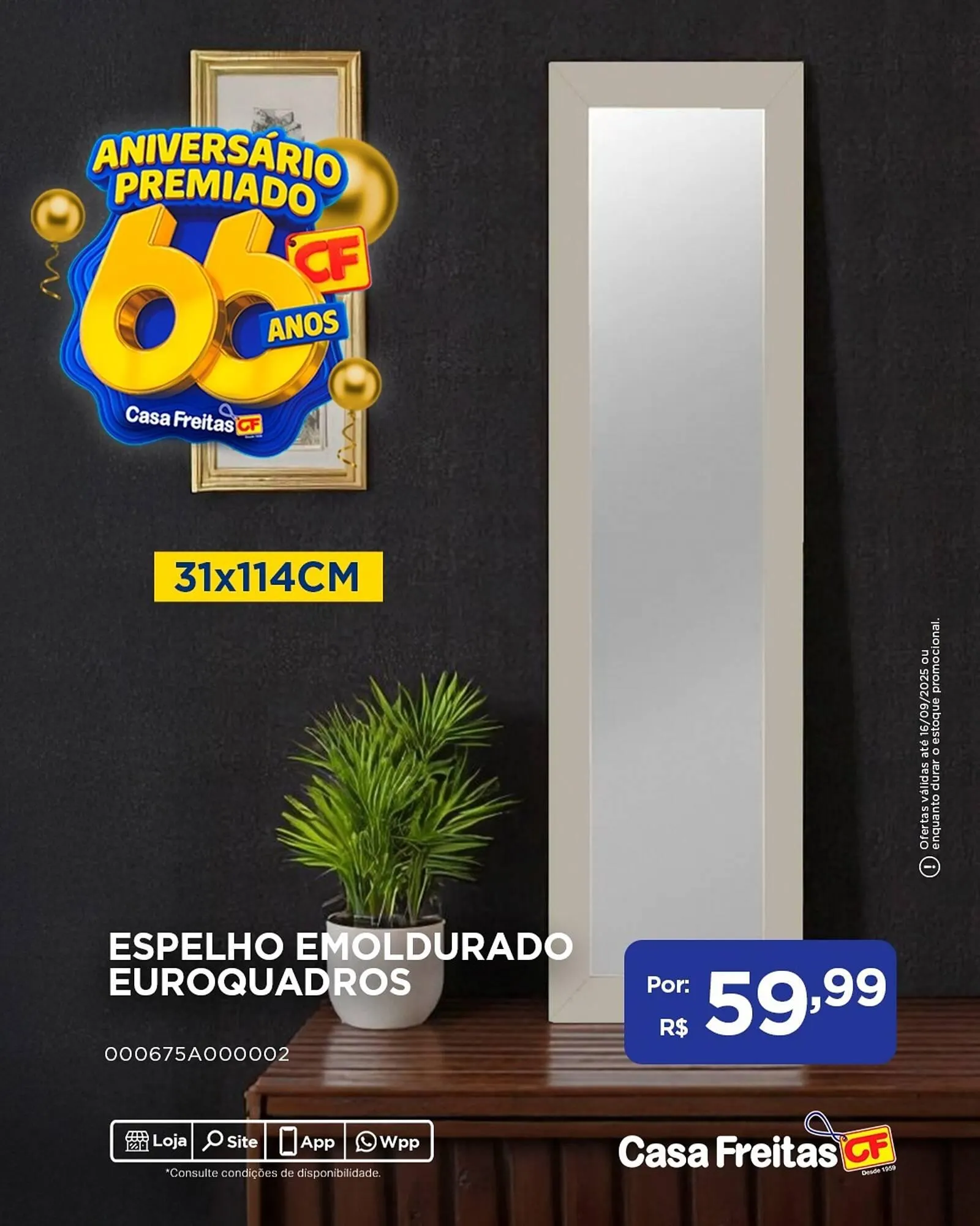 Encarte de Catálogo Casa Freitas 13 de setembro até 15 de setembro 2025 - Pagina 3