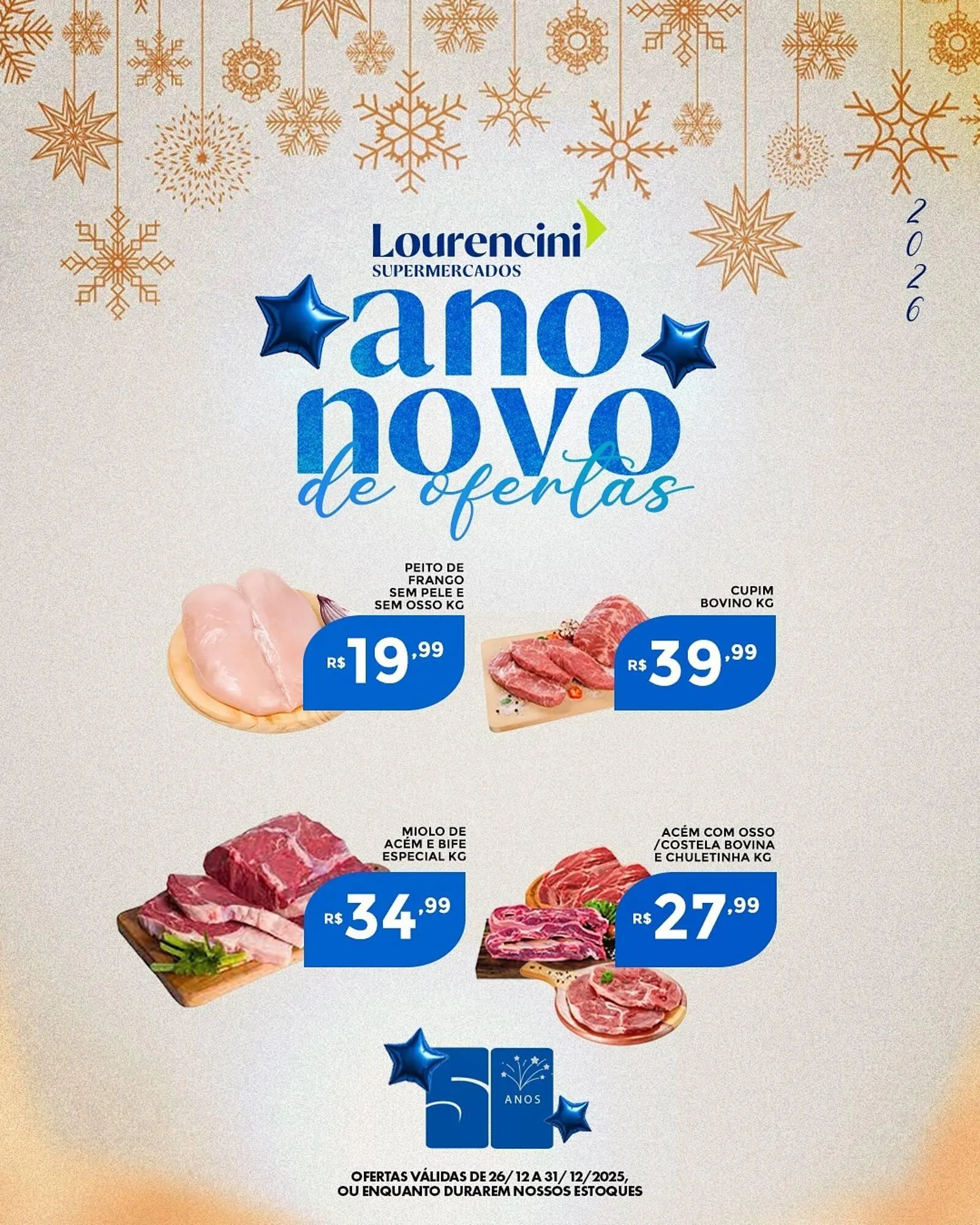 Encarte de Catálogo Lourencini Supermercados 27 de dezembro até 31 de dezembro 2025 - Pagina 2