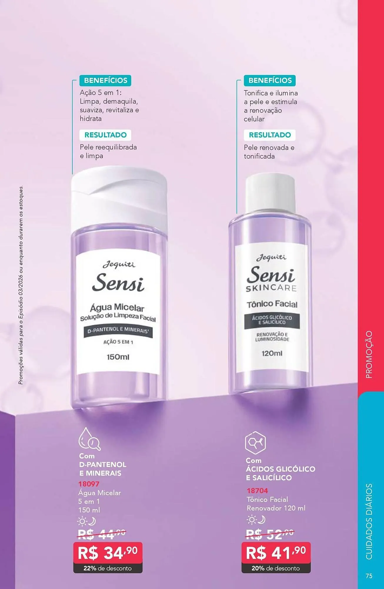 Encarte de Catálogo Jequiti 2 de março até 31 de março 2026 - Pagina 75