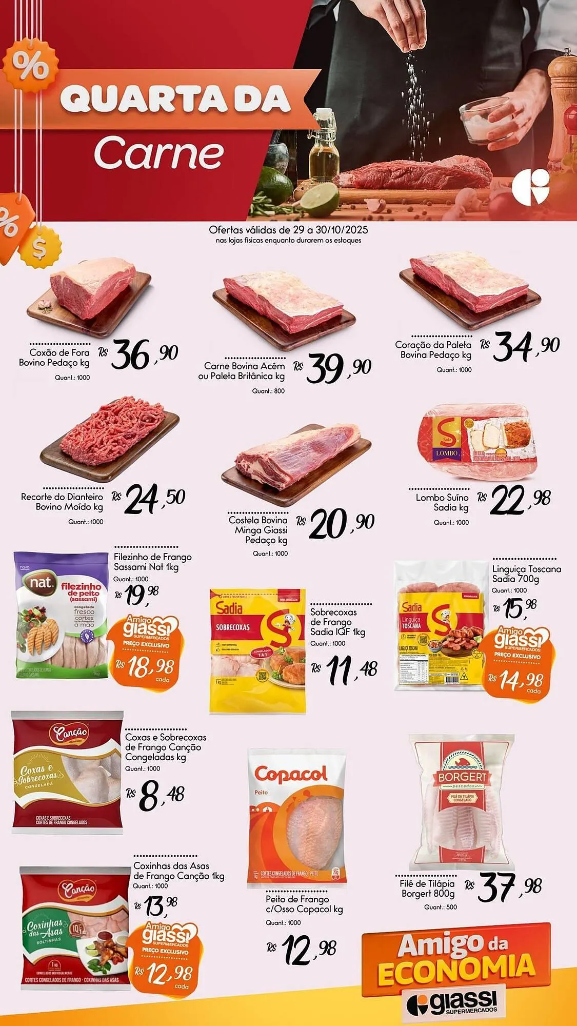 Encarte Giassi Supermercados - 1