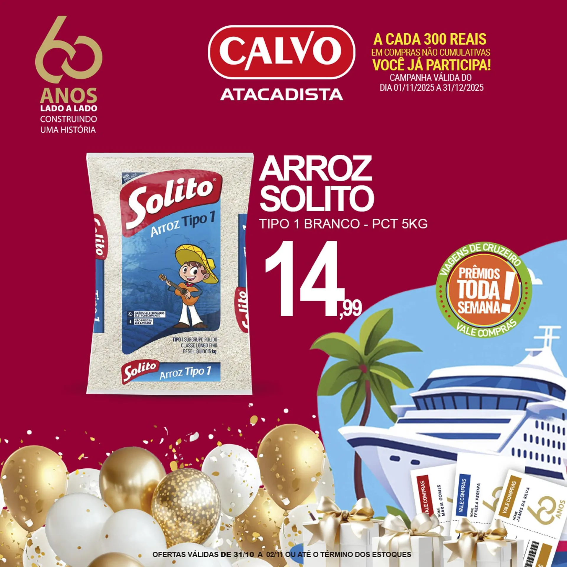 Encarte de Folheto Calvo Atacadista 1 de novembro até 2 de novembro 2025 - Pagina 2