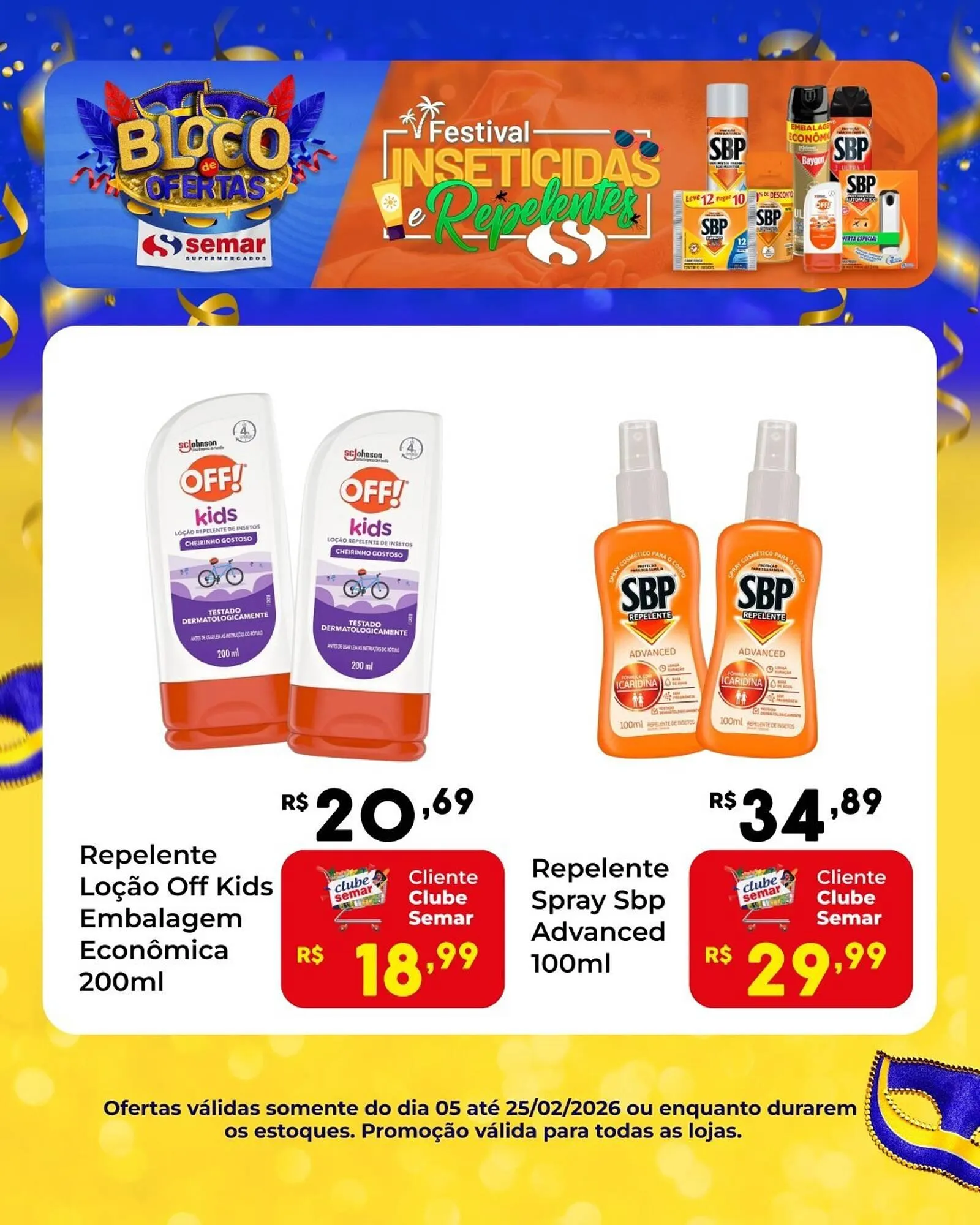 Encarte de Folheto Semar Supermercado 5 de fevereiro até 25 de fevereiro 2026 - Pagina 4