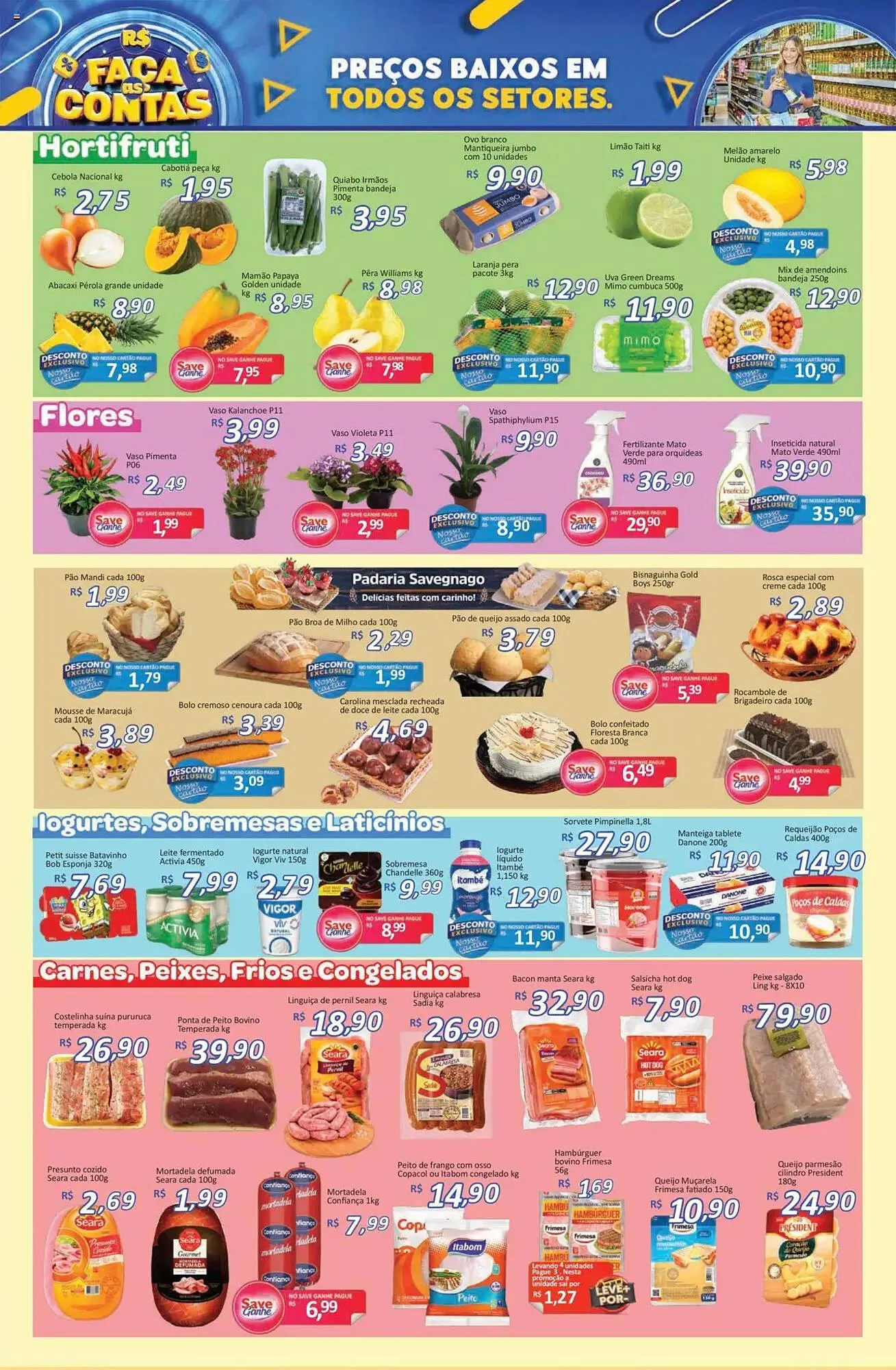 Encarte de Catálogo Supermercados Savegnago 20 de fevereiro até 23 de fevereiro 2025 - Pagina 2
