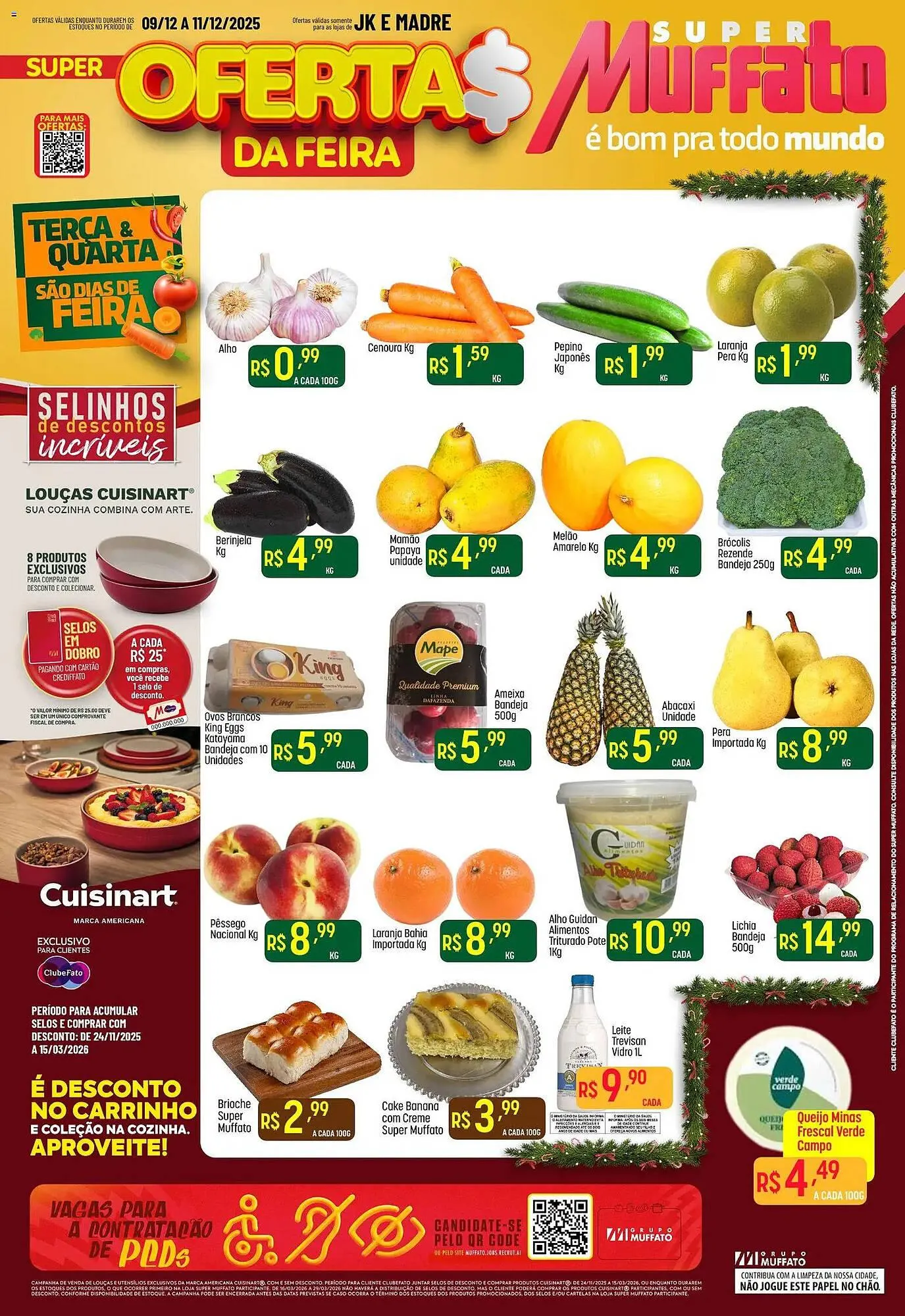Encarte de Encarte Muffato 9 de dezembro até 11 de dezembro 2025 - Pagina 1