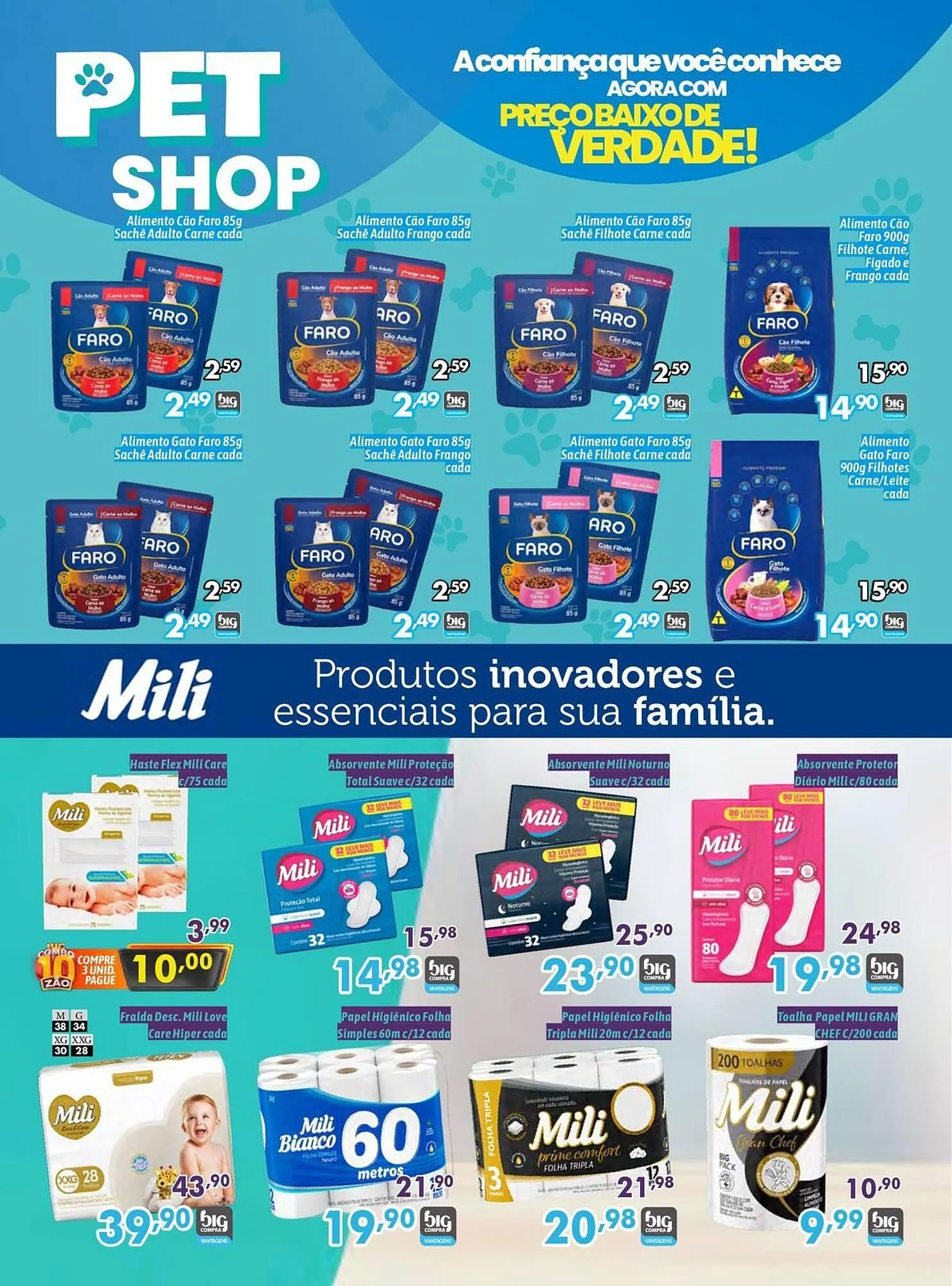 Encarte de Catálogo Supermercados Big Compra 7 de março até 31 de março 2026 - Pagina 22