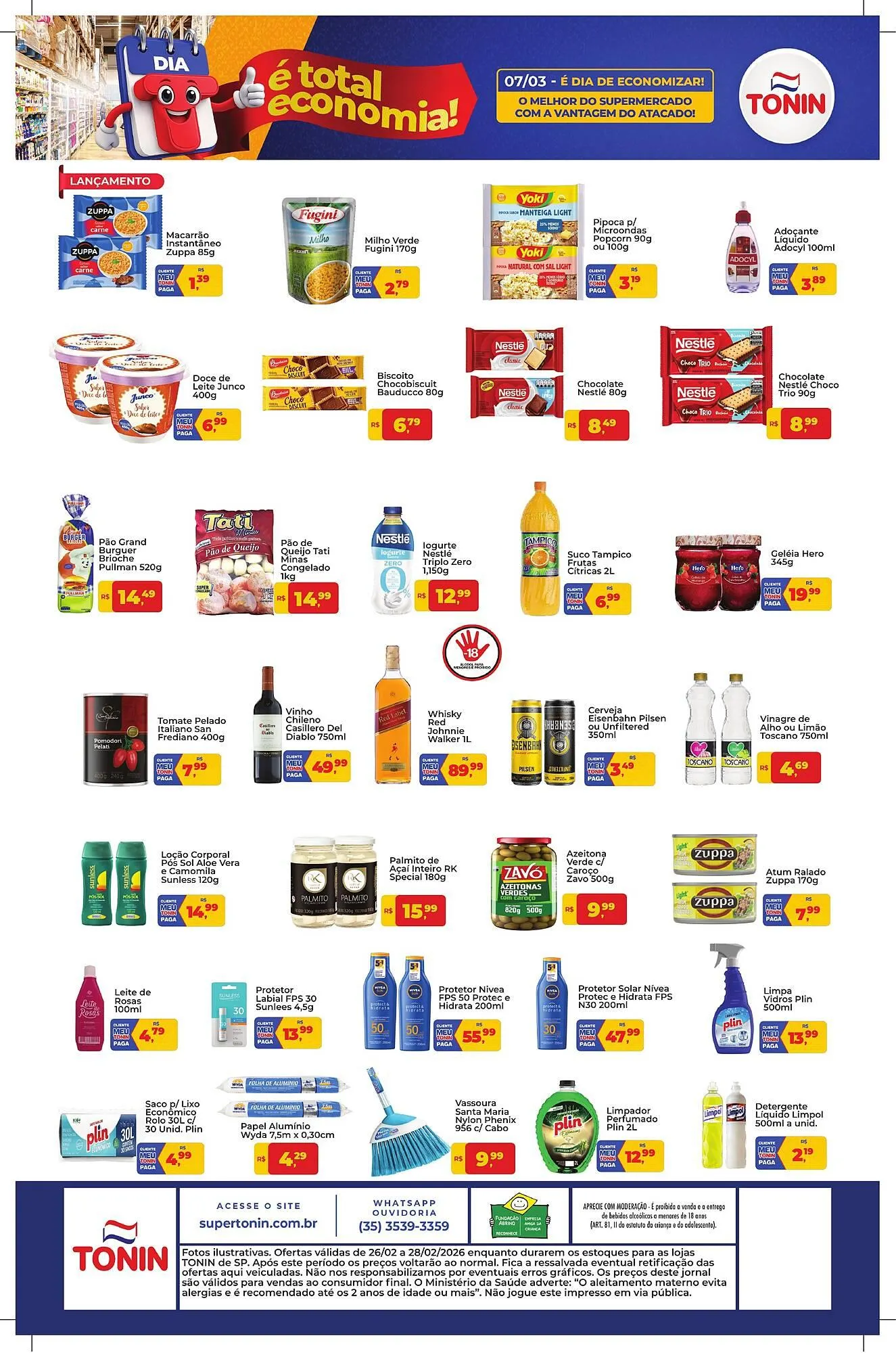 Encarte de Catálogo Tonin Superatacado 26 de fevereiro até 28 de fevereiro 2026 - Pagina 2