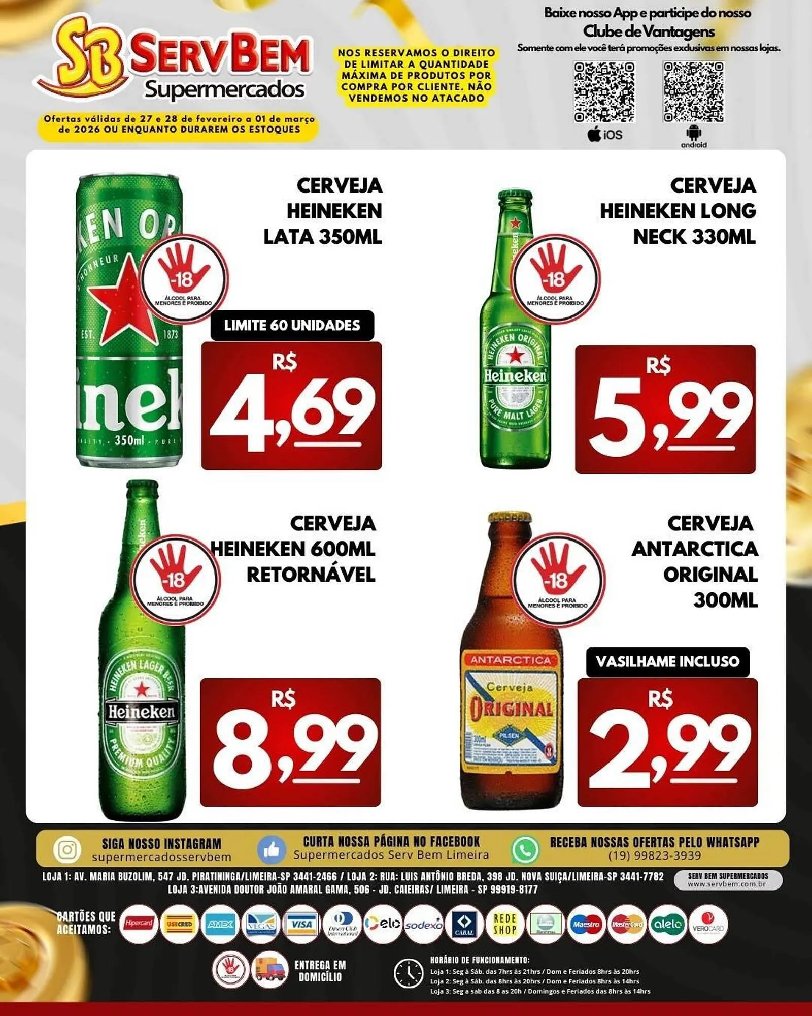 Encarte de Catálogo ServBem 27 de fevereiro até 28 de fevereiro 2026 - Pagina 1