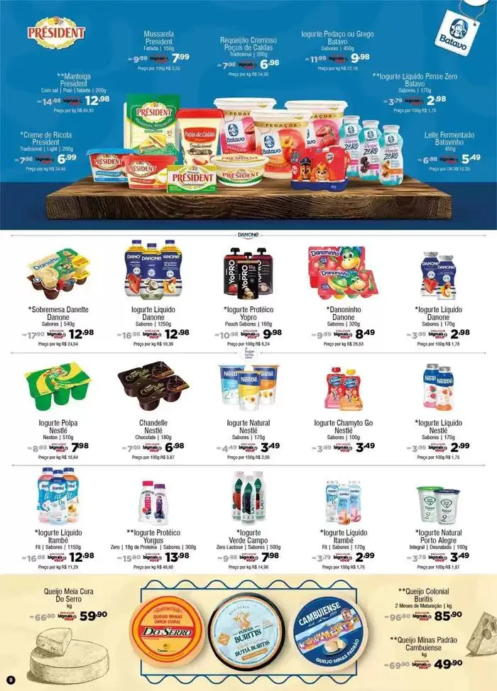 Encarte de Encarte Big Mais Supermercados 13 de março até 1 de abril 2025 - Pagina 8