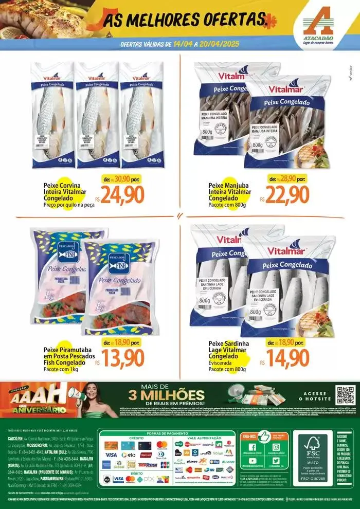 Encarte de Ofertas exclusivas para nossos clientes 14 de abril até 20 de abril 2025 - Pagina 2
