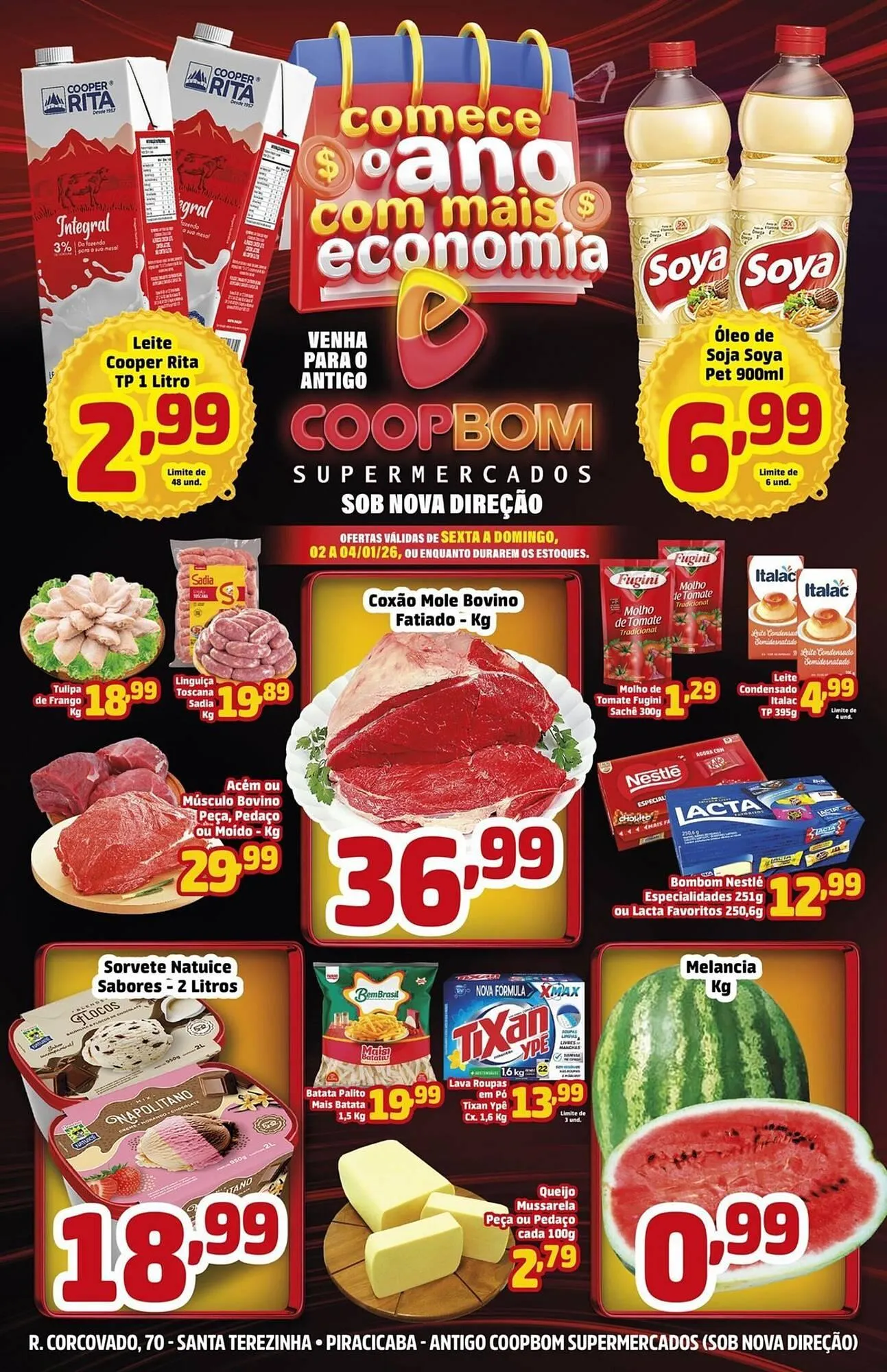 Encarte de Tabloide CoopBom 2 de janeiro até 4 de janeiro 2026 - Pagina 1
