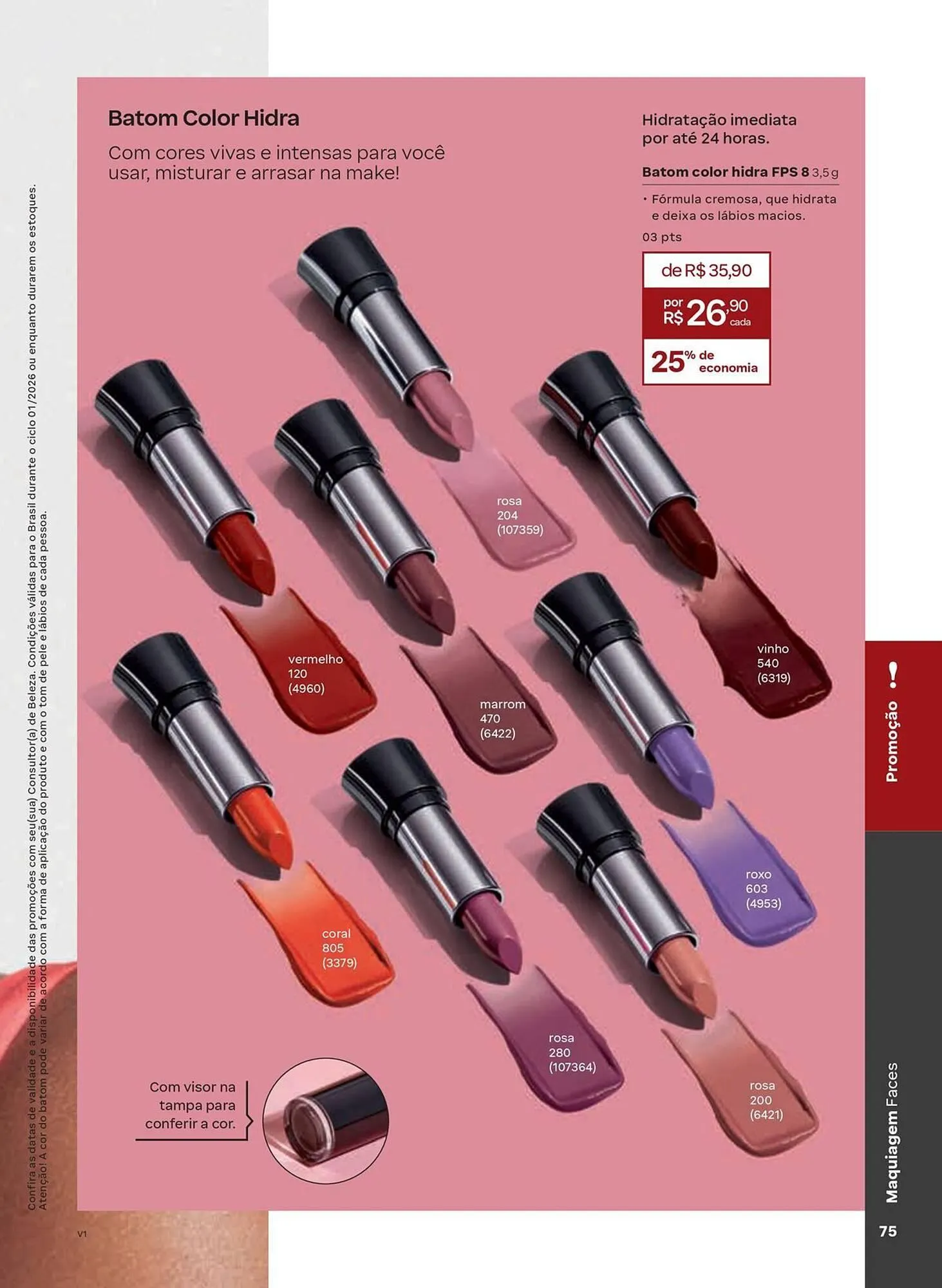 Encarte de Catálogo Natura 1 de janeiro até 31 de janeiro 2026 - Pagina 75