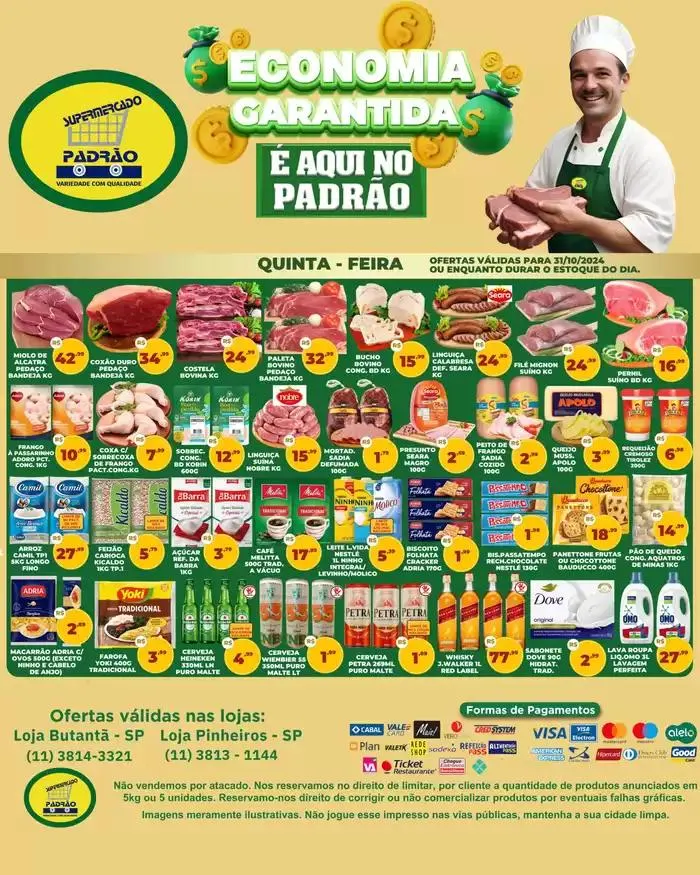Encarte de Ampla seleção de ofertas 31 de outubro até 3 de novembro 2024 - Pagina 1