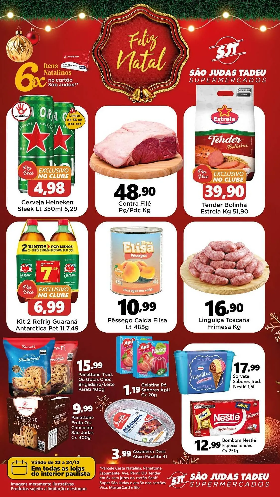 Encarte de Folheto São Judas Tadeu 23 de dezembro até 24 de dezembro 2025 - Pagina 2