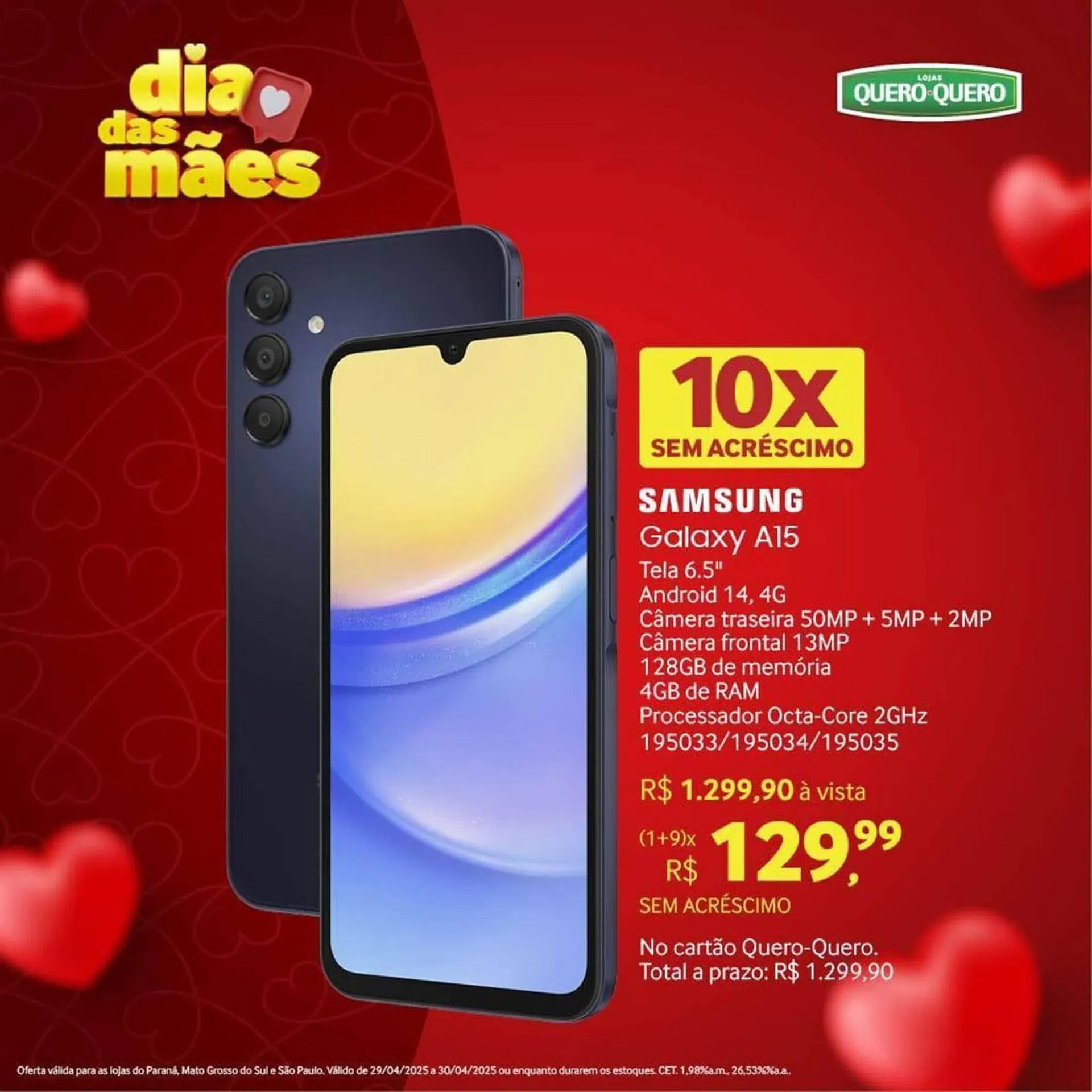 Encarte de Catálogo Quero Quero 29 de abril até 30 de abril 2025 - Pagina 1