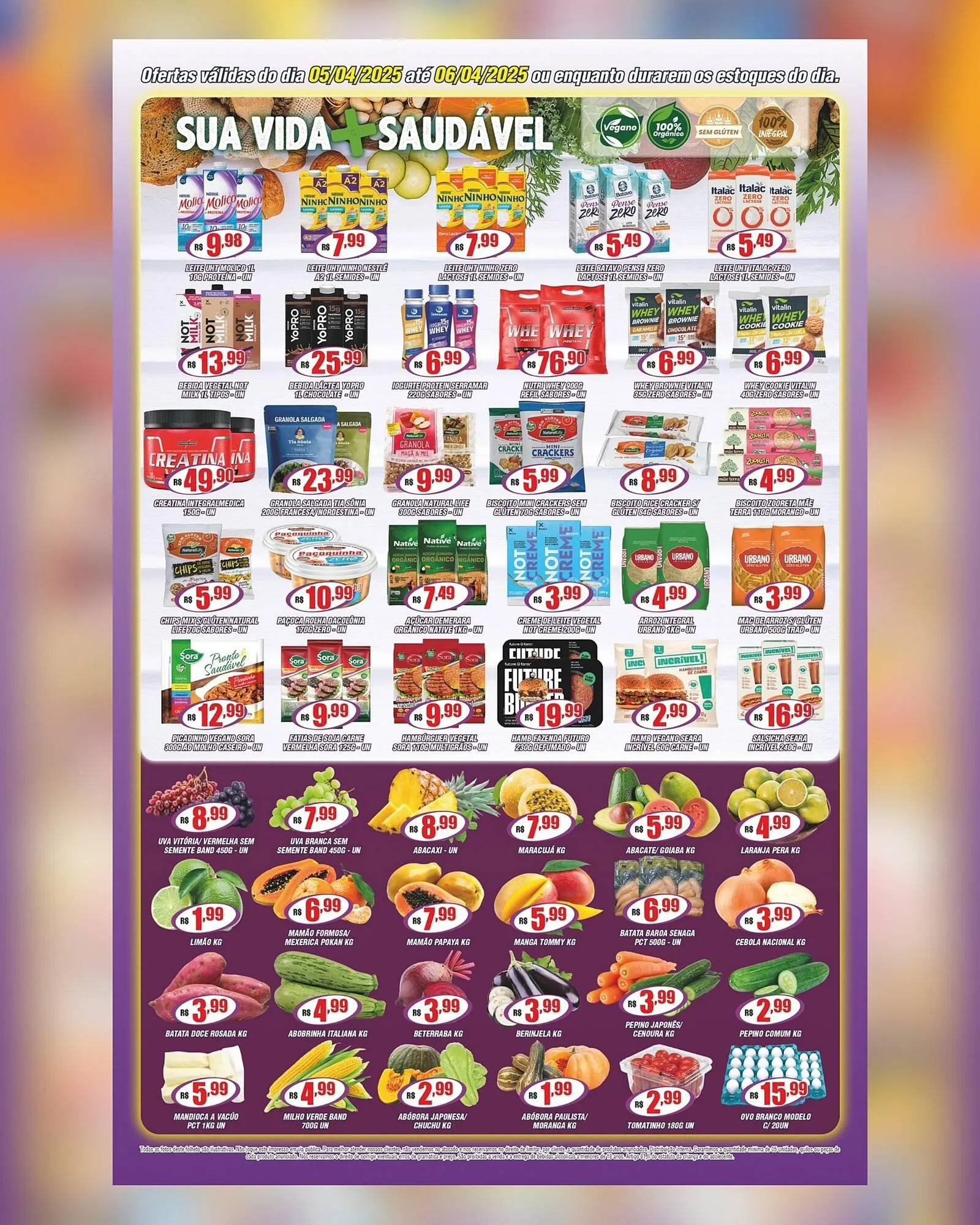 Encarte de Catálogo Violeta Supermercados 5 de abril até 6 de abril 2025 - Pagina 4