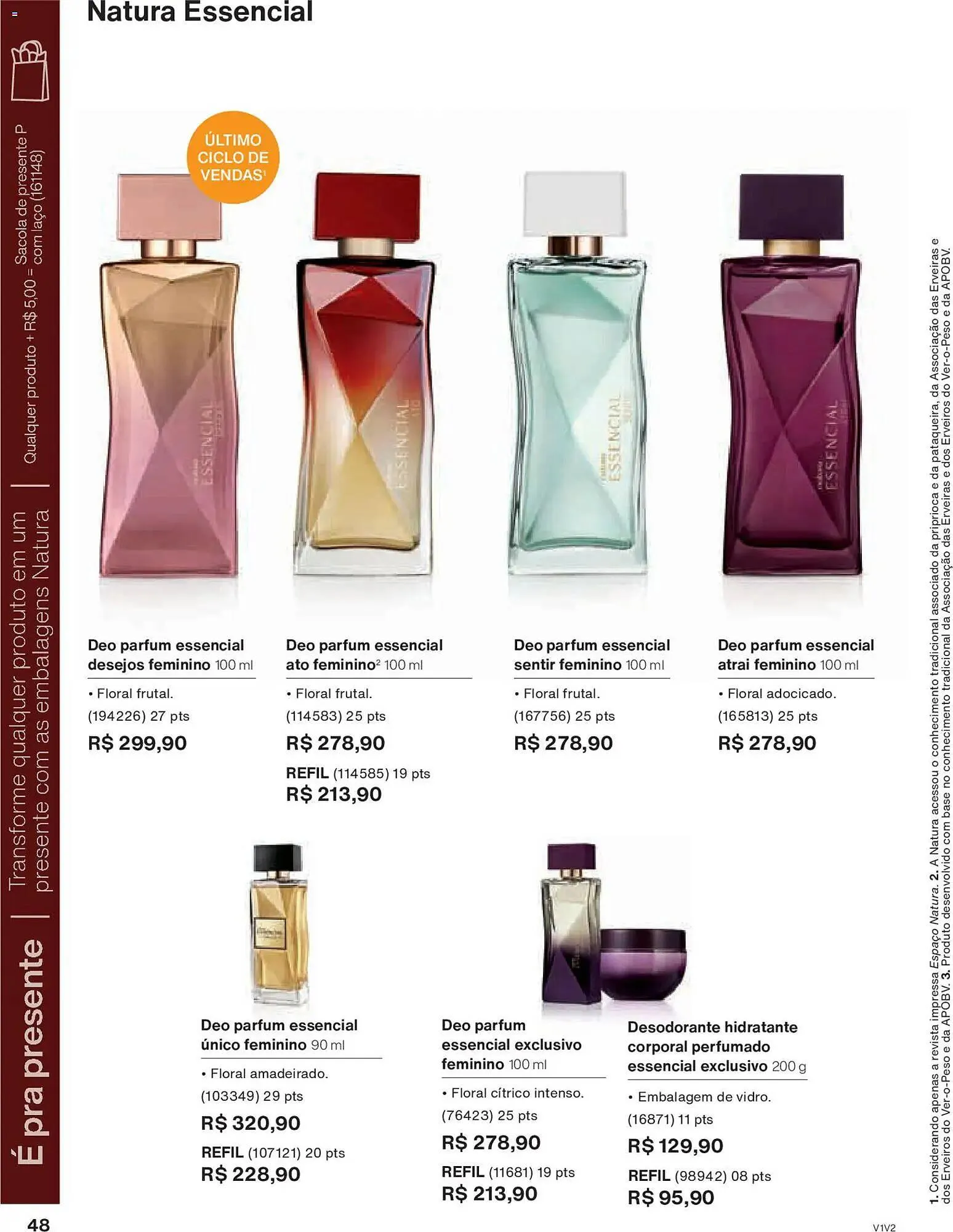 Encarte de Catálogo Natura 26 de novembro até 26 de dezembro 2025 - Pagina 48