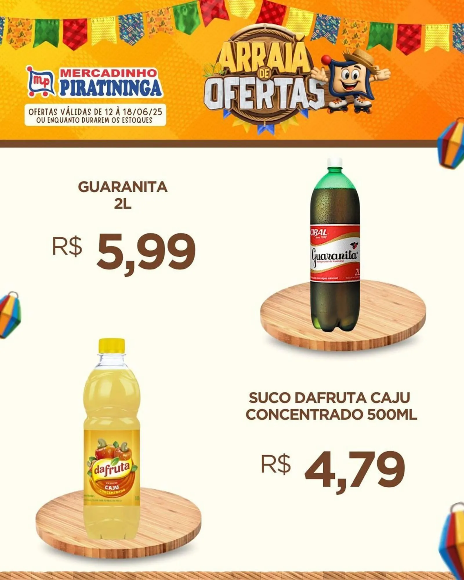 Encarte de Catálogo Mercadinho Piratininga 12 de junho até 18 de junho 2025 - Pagina 3
