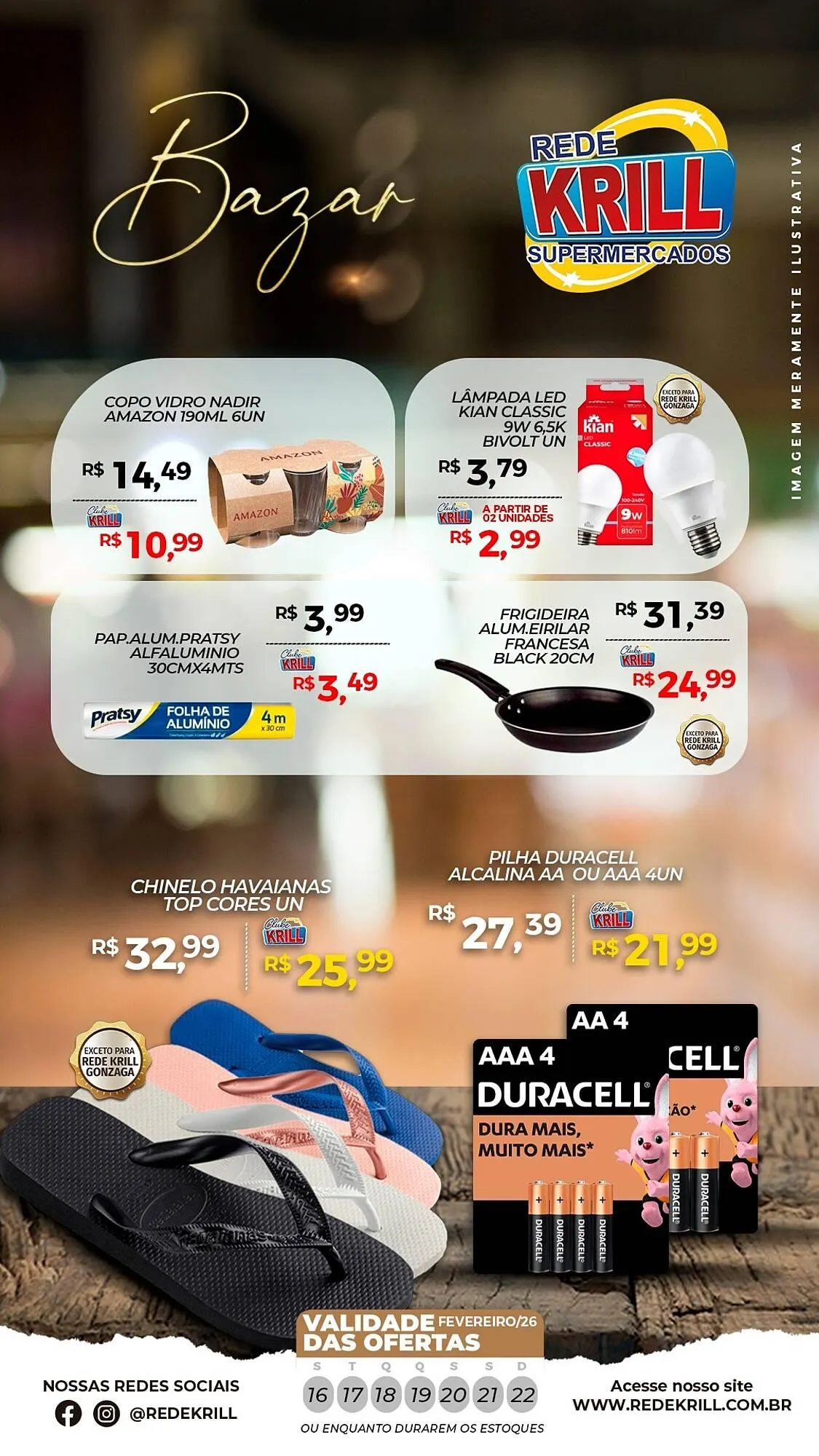 Encarte de Folheto Rede Krill 16 de fevereiro até 22 de fevereiro 2026 - Pagina 2
