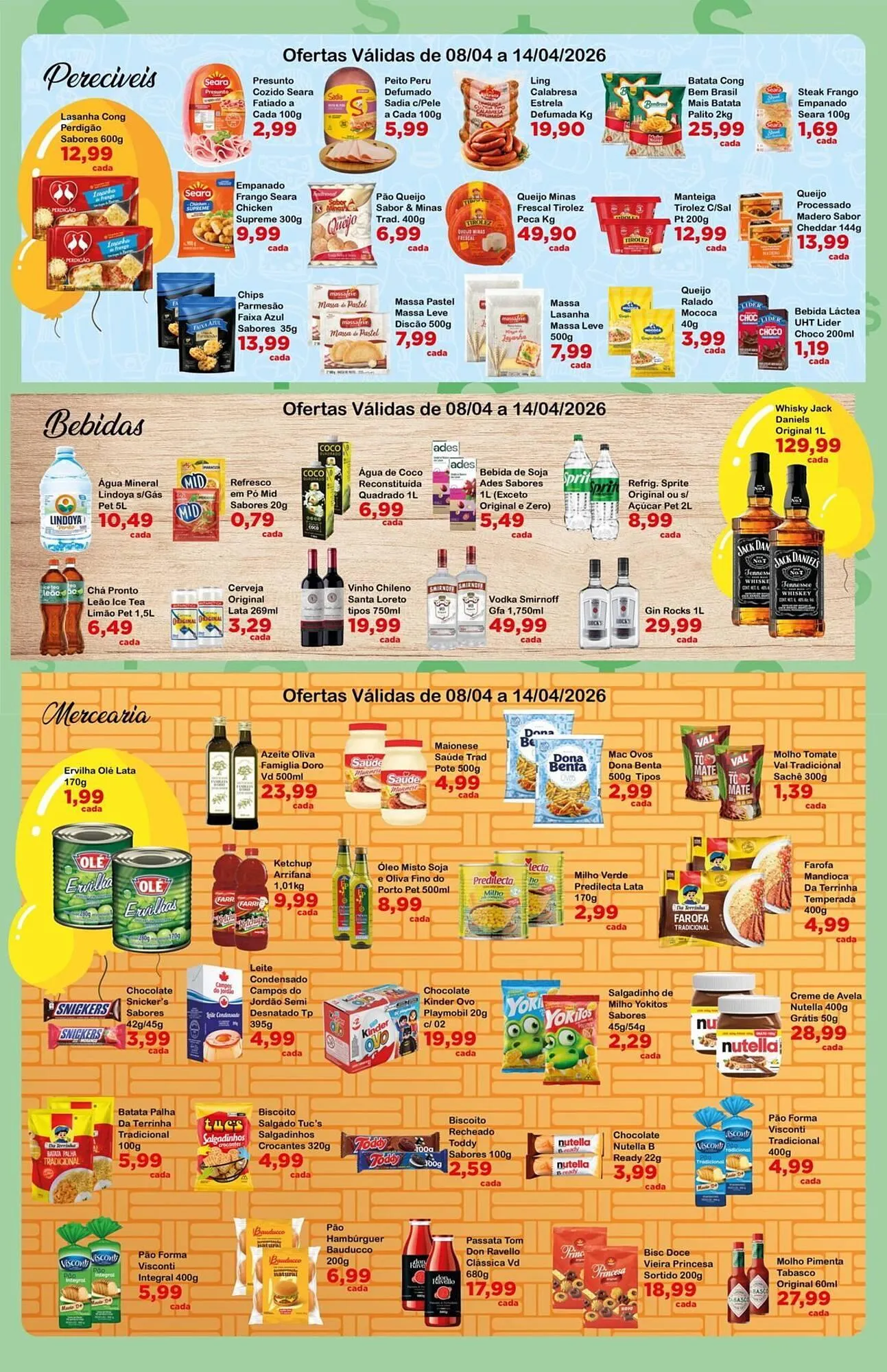 Encarte de Catálogo Chama Supermercados 8 de abril até 14 de abril 2026 - Pagina 3