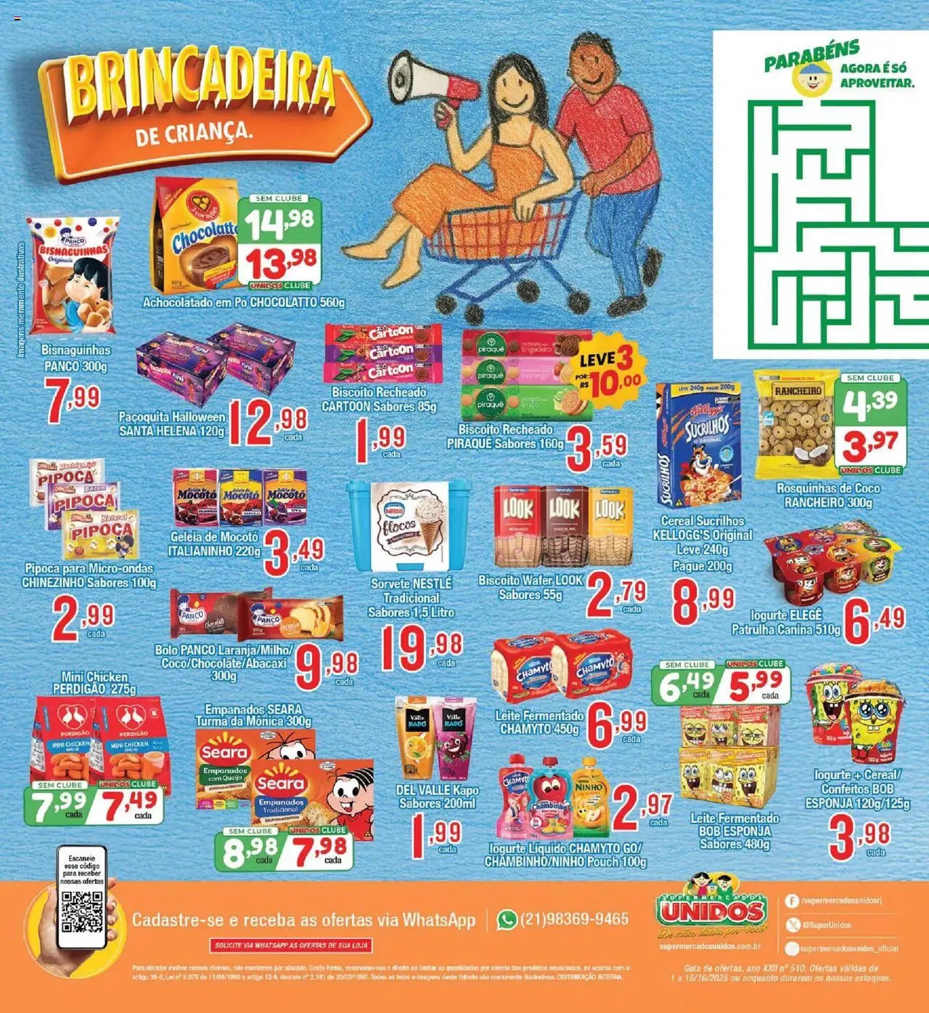 Encarte de Encarte Supermercados Unidos 1 de outubro até 16 de outubro 2025 - Pagina 12